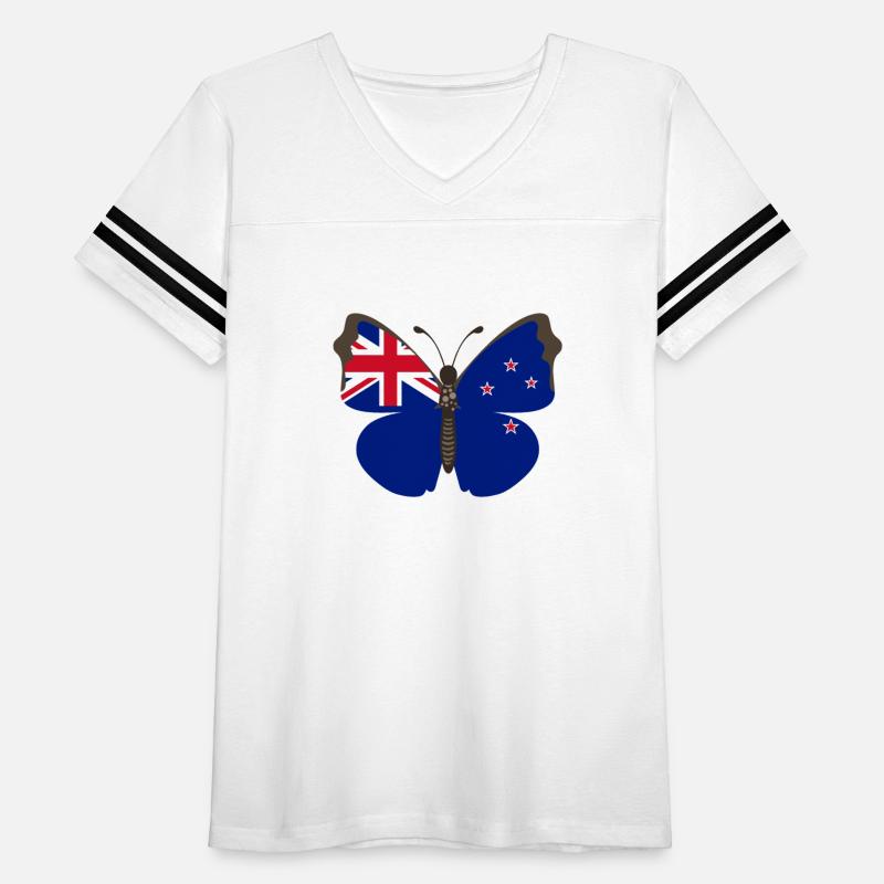 Butterfly New Zealand Flag of New Zealand - Gift
