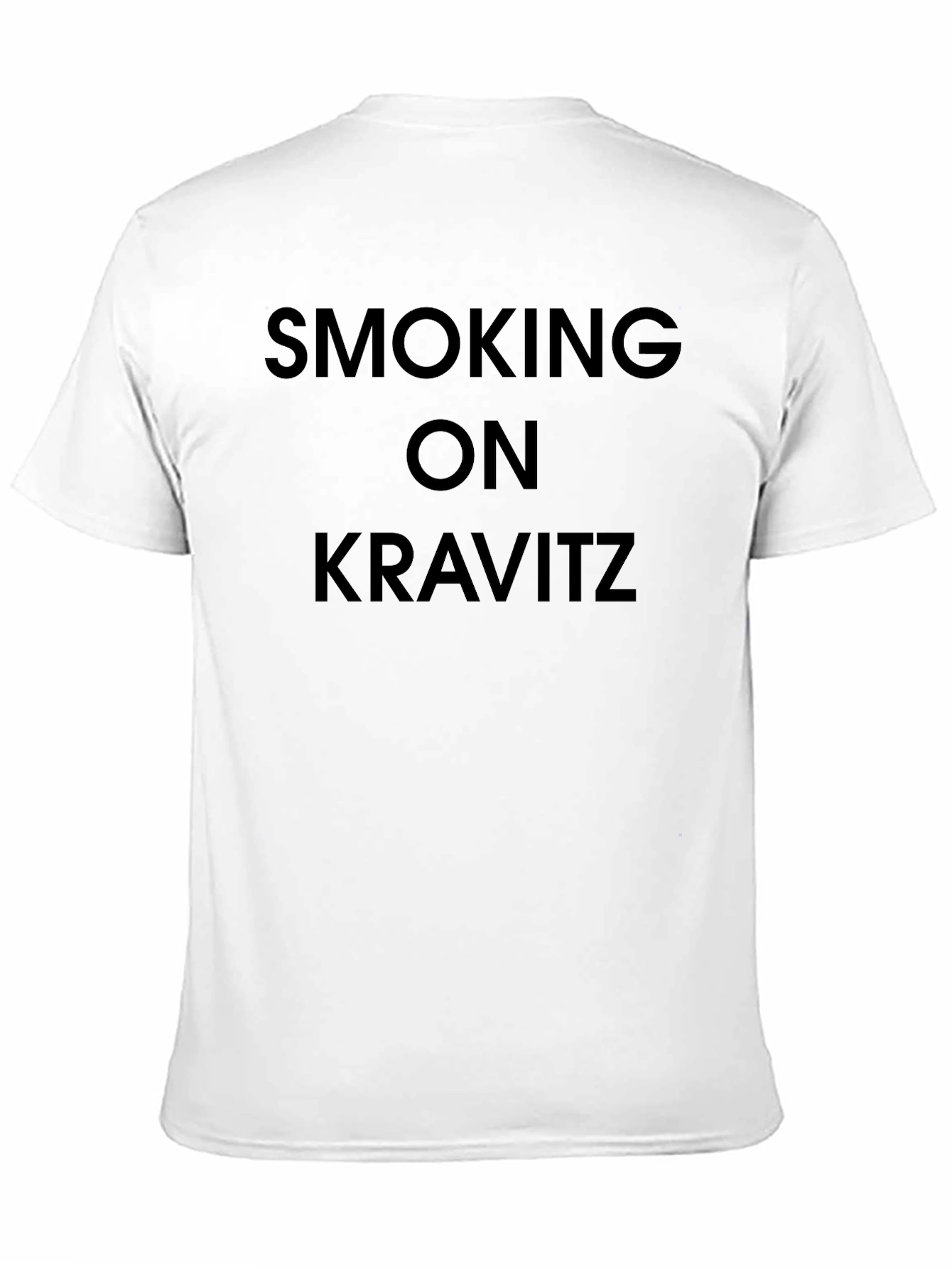 Smoking on Kravitz Black T-Shirt