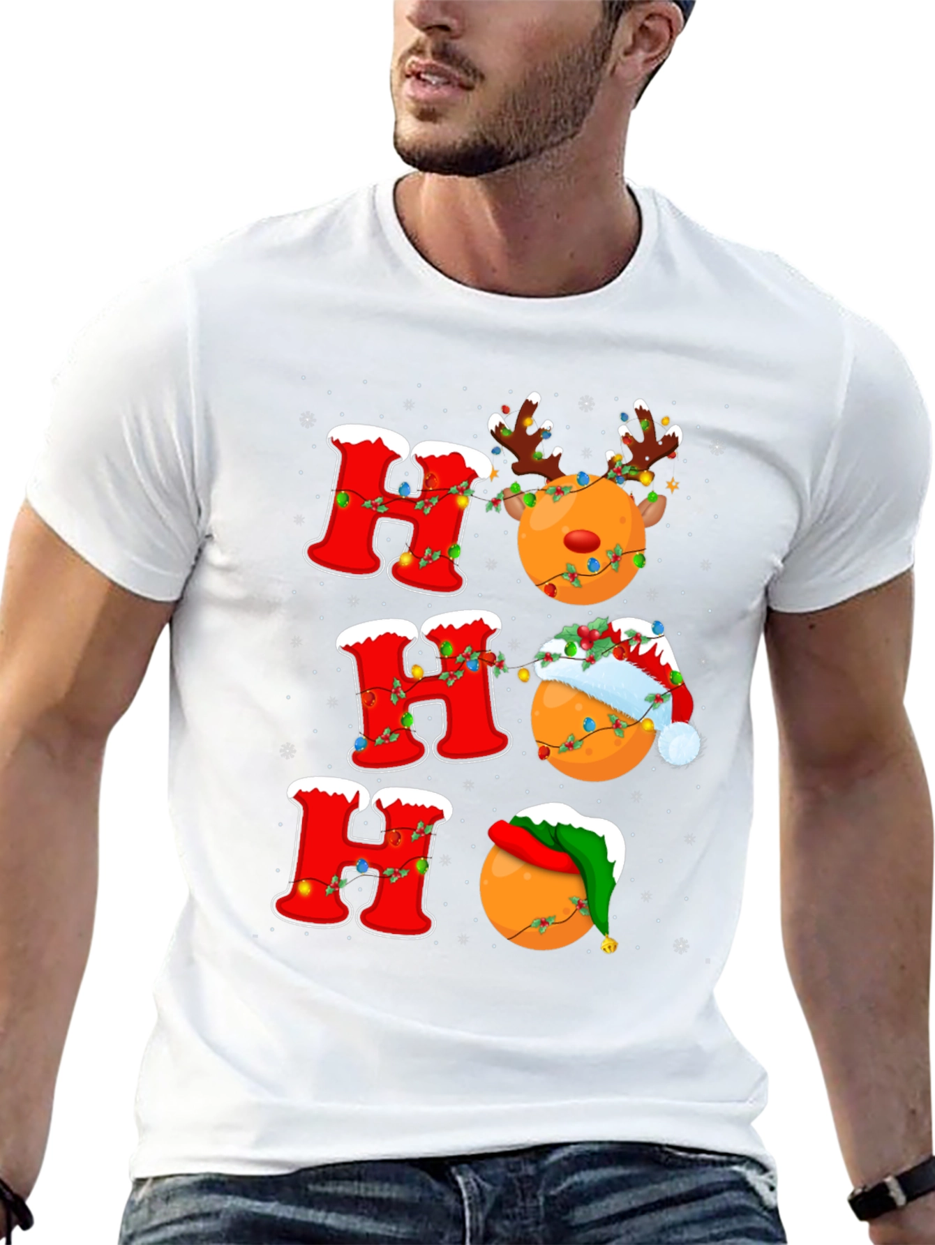 Holiday Ho Ho Ho Graphic Tee