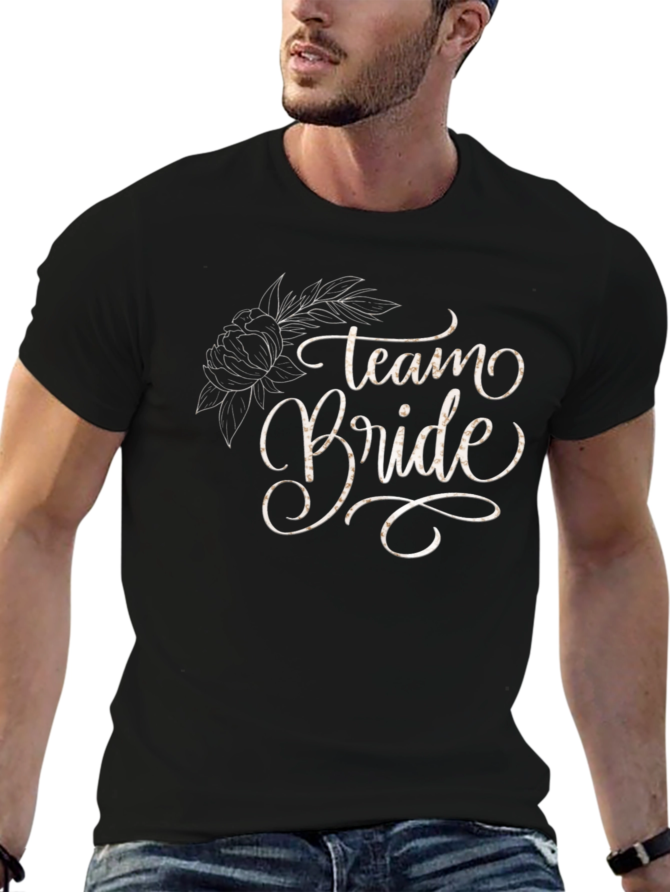 Team Bride Crew Neck Tee