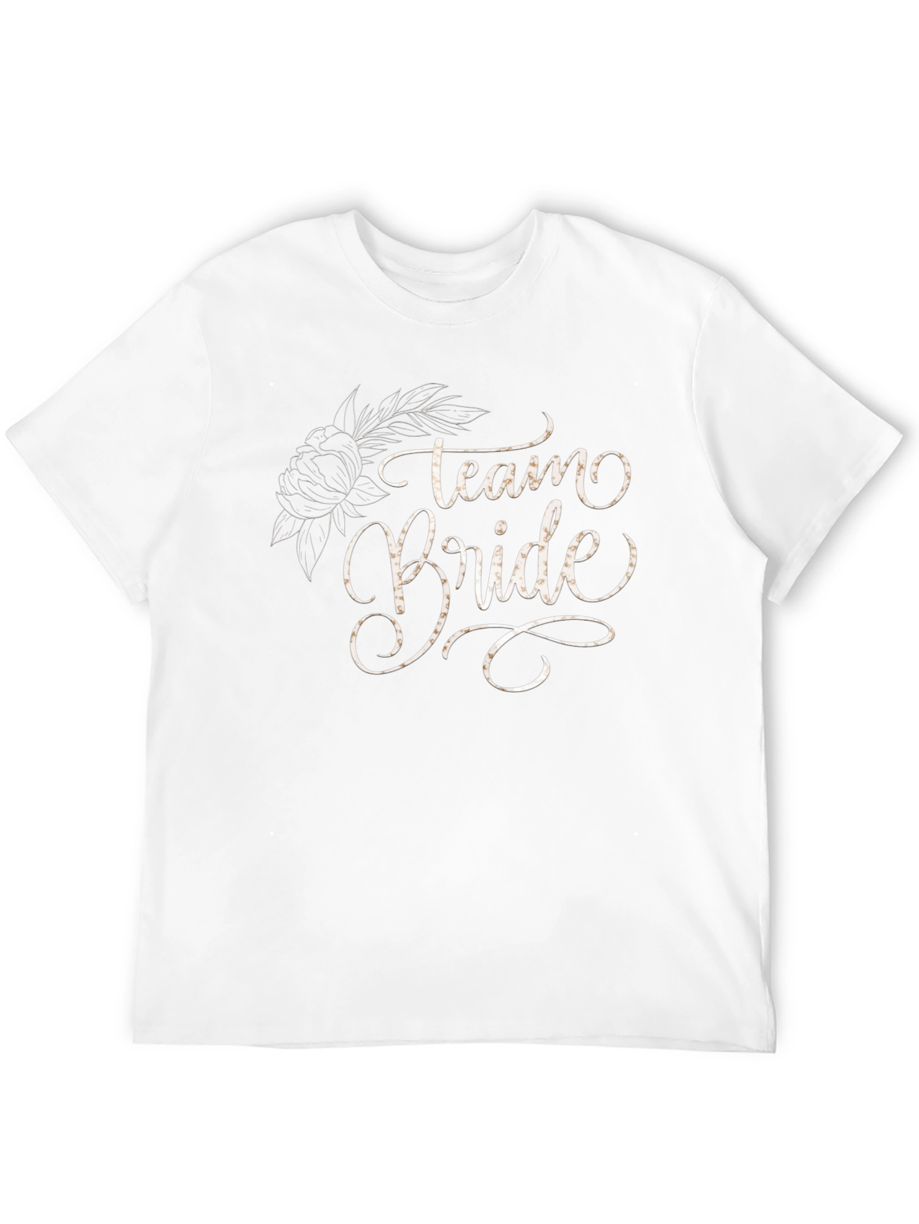 Team Bride Crew Neck Tee