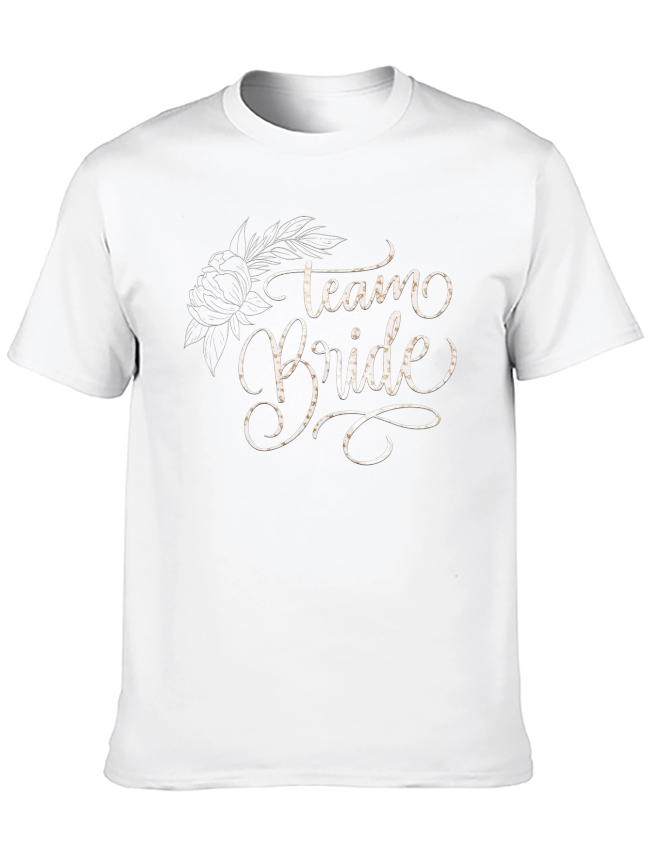 Team Bride Crew Neck Tee