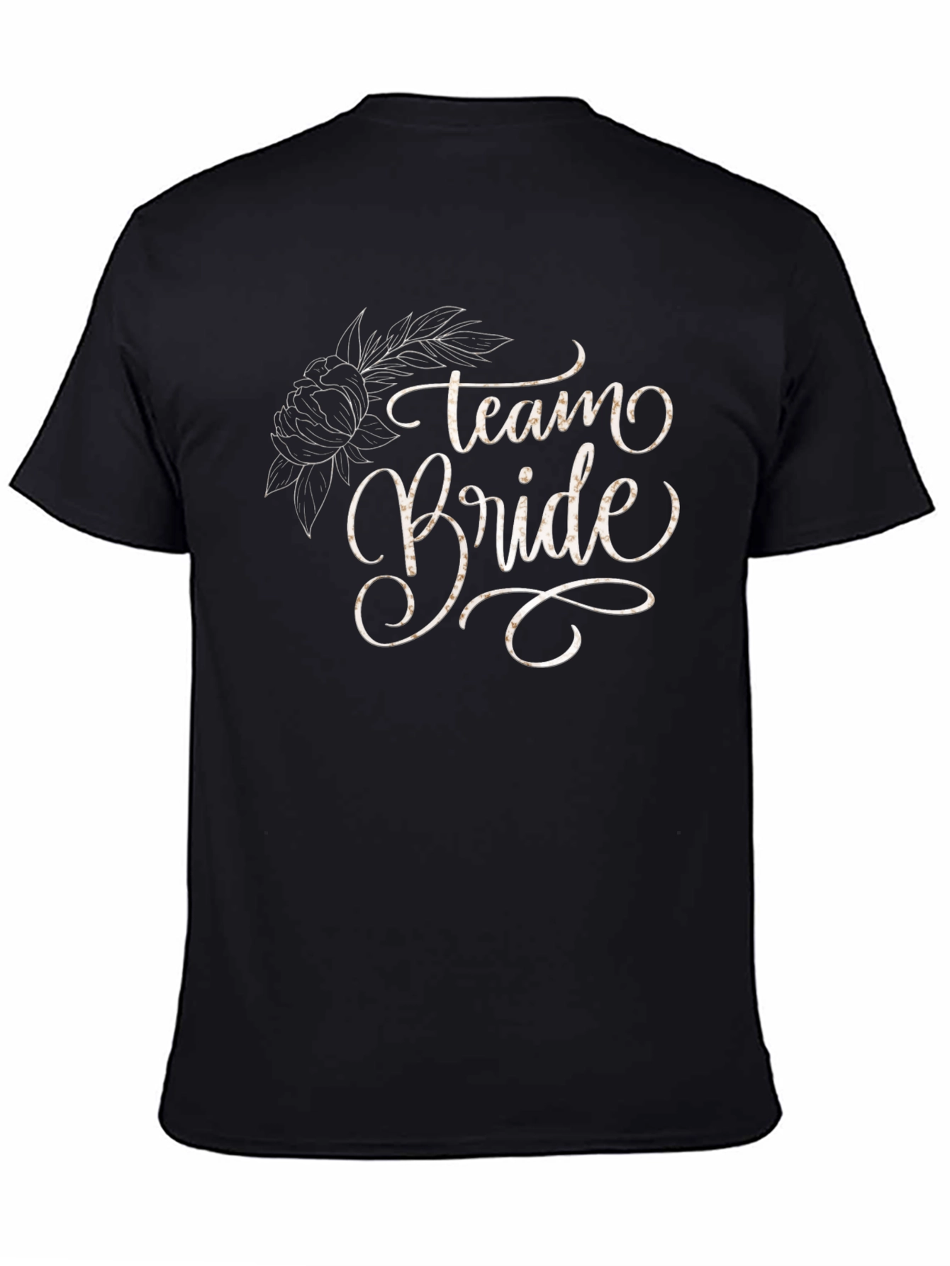 Team Bride Crew Neck Tee