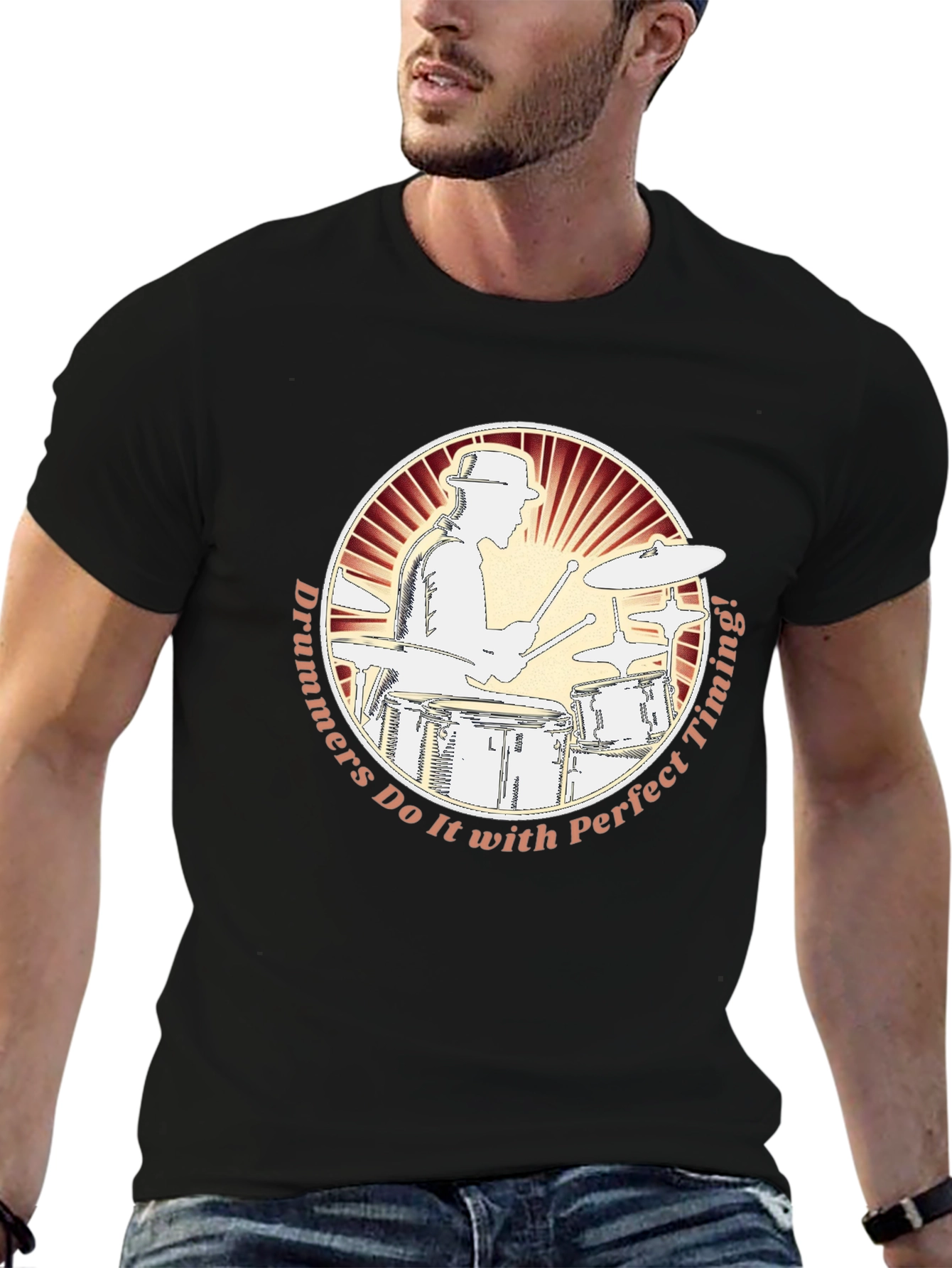 Drummers Do It With Perfect Timing T-Shirt