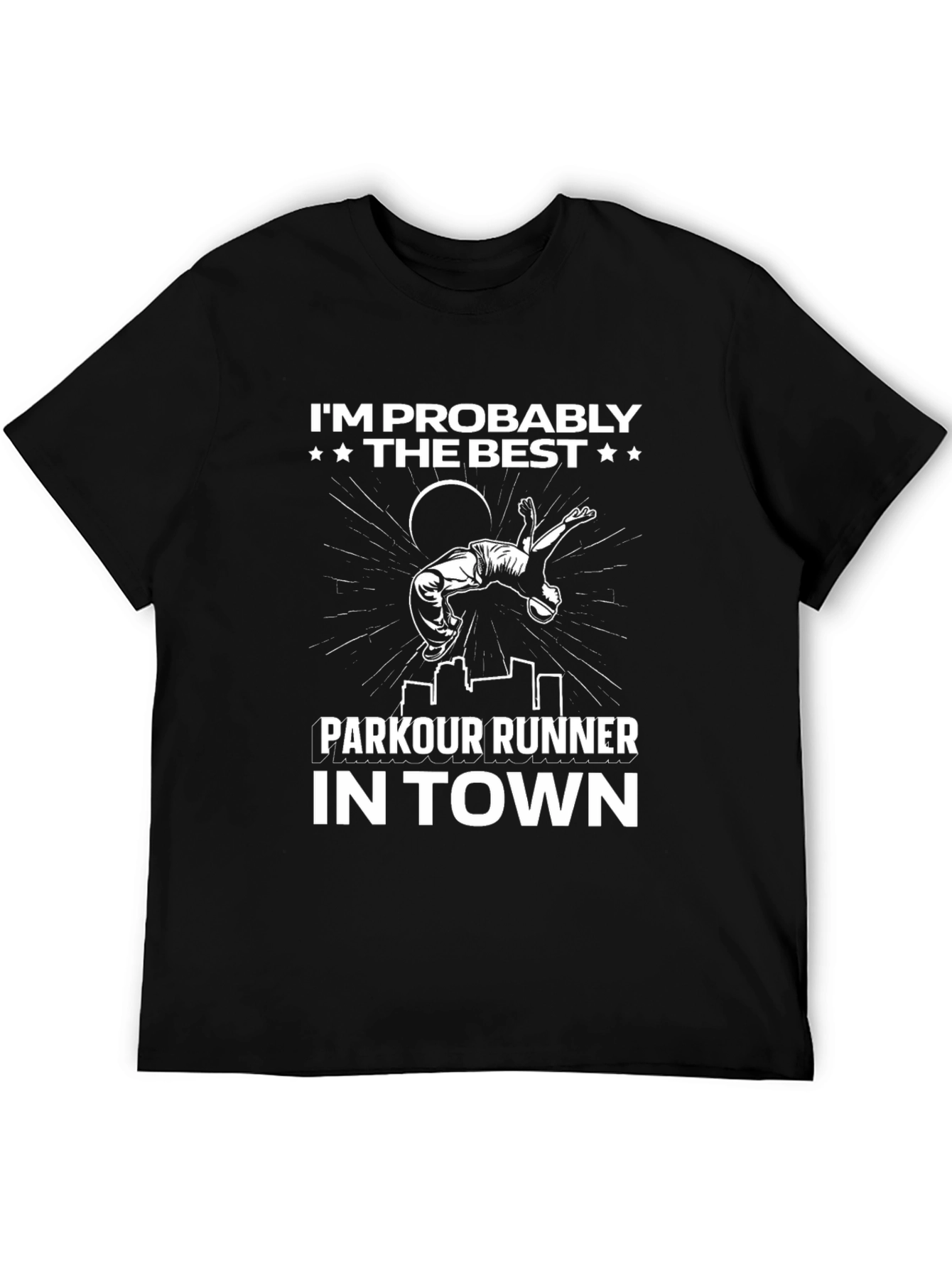 Parkour Runner Graphic Tee - Best in Town!
