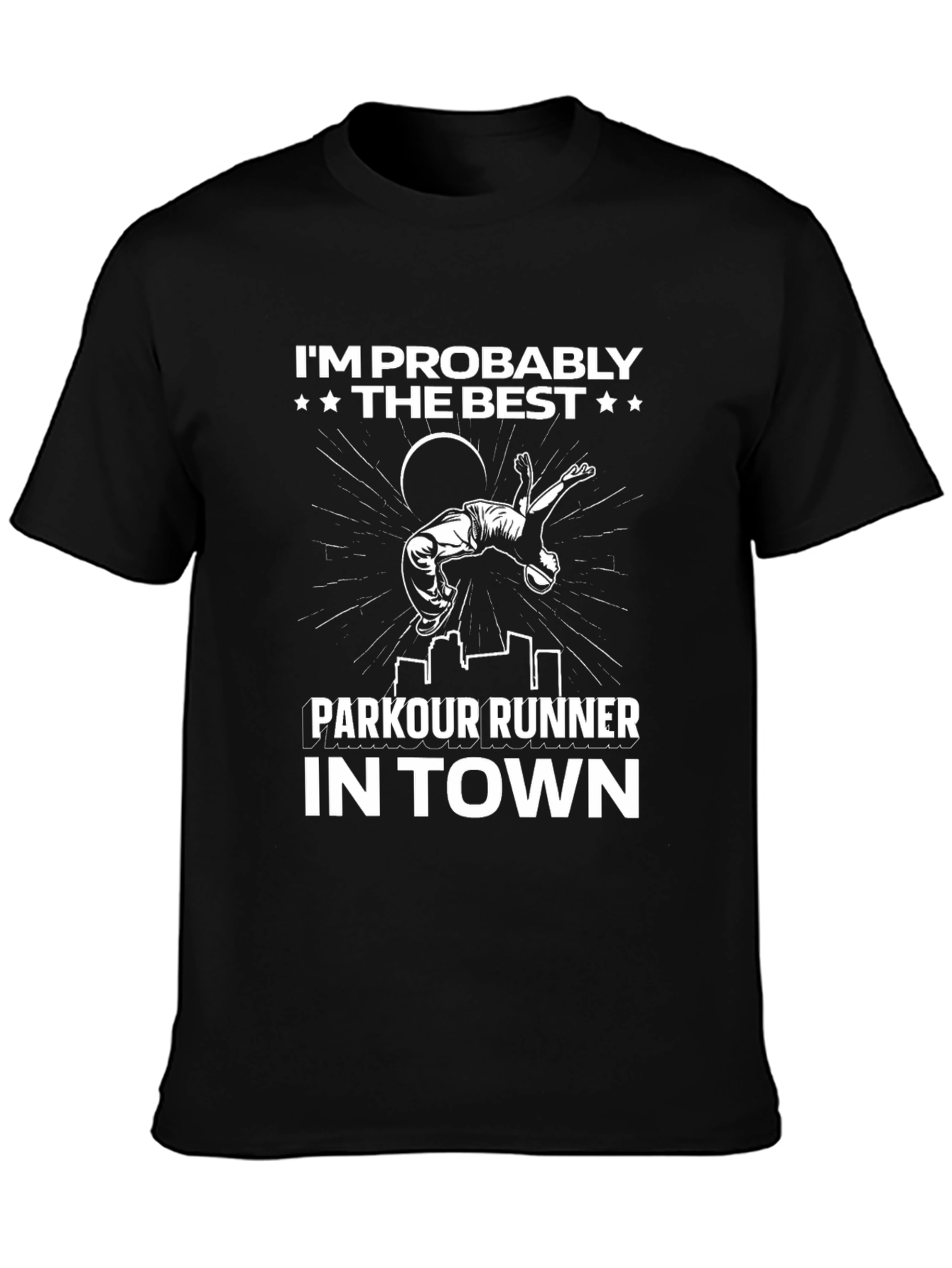 Parkour Runner Graphic Tee - Best in Town!