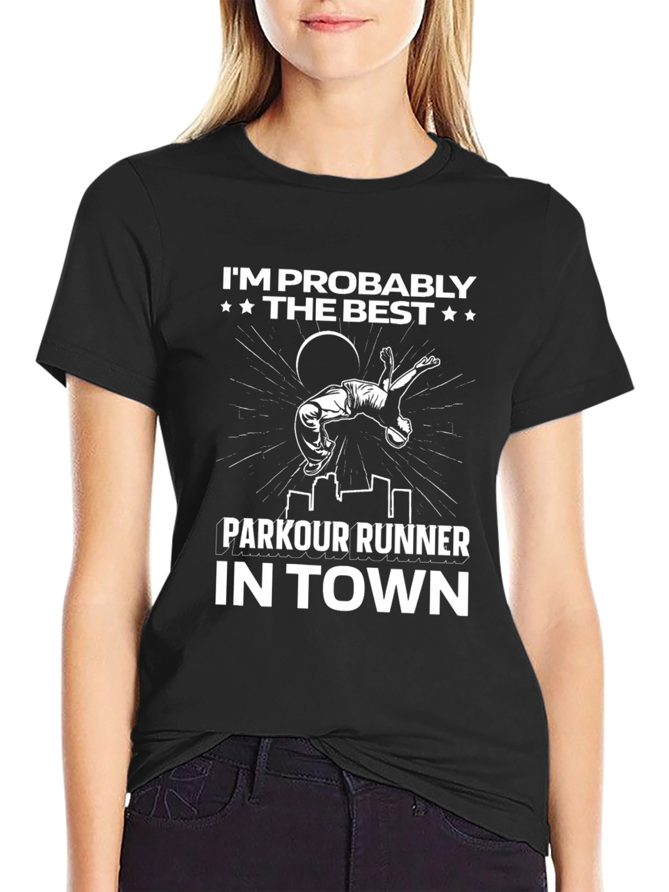 Parkour Runner Graphic Tee - Best in Town!