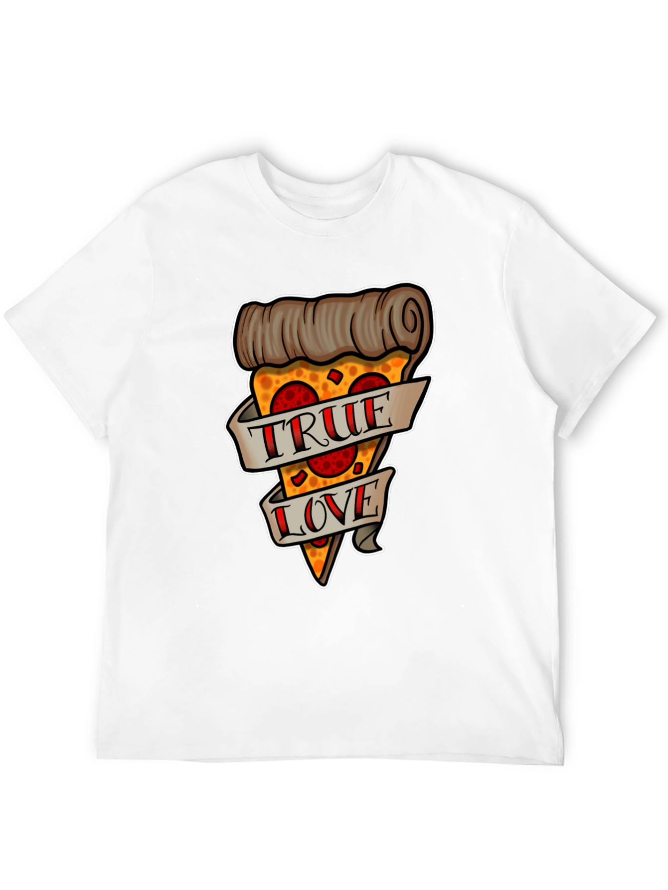 Pizza True Love Graphic T-Shirt