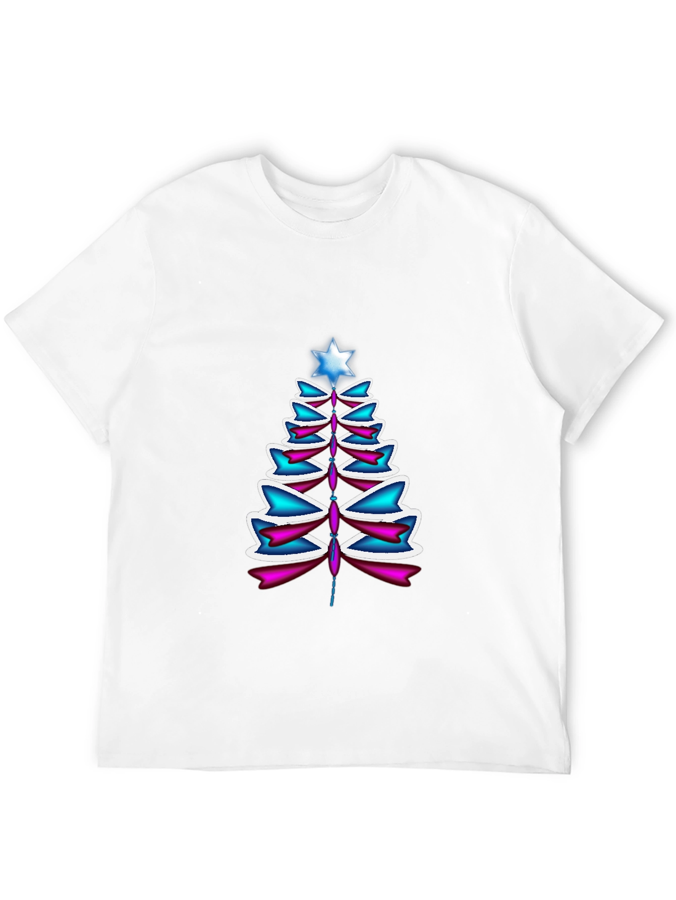 Festive Christmas Tree Graphic Tee