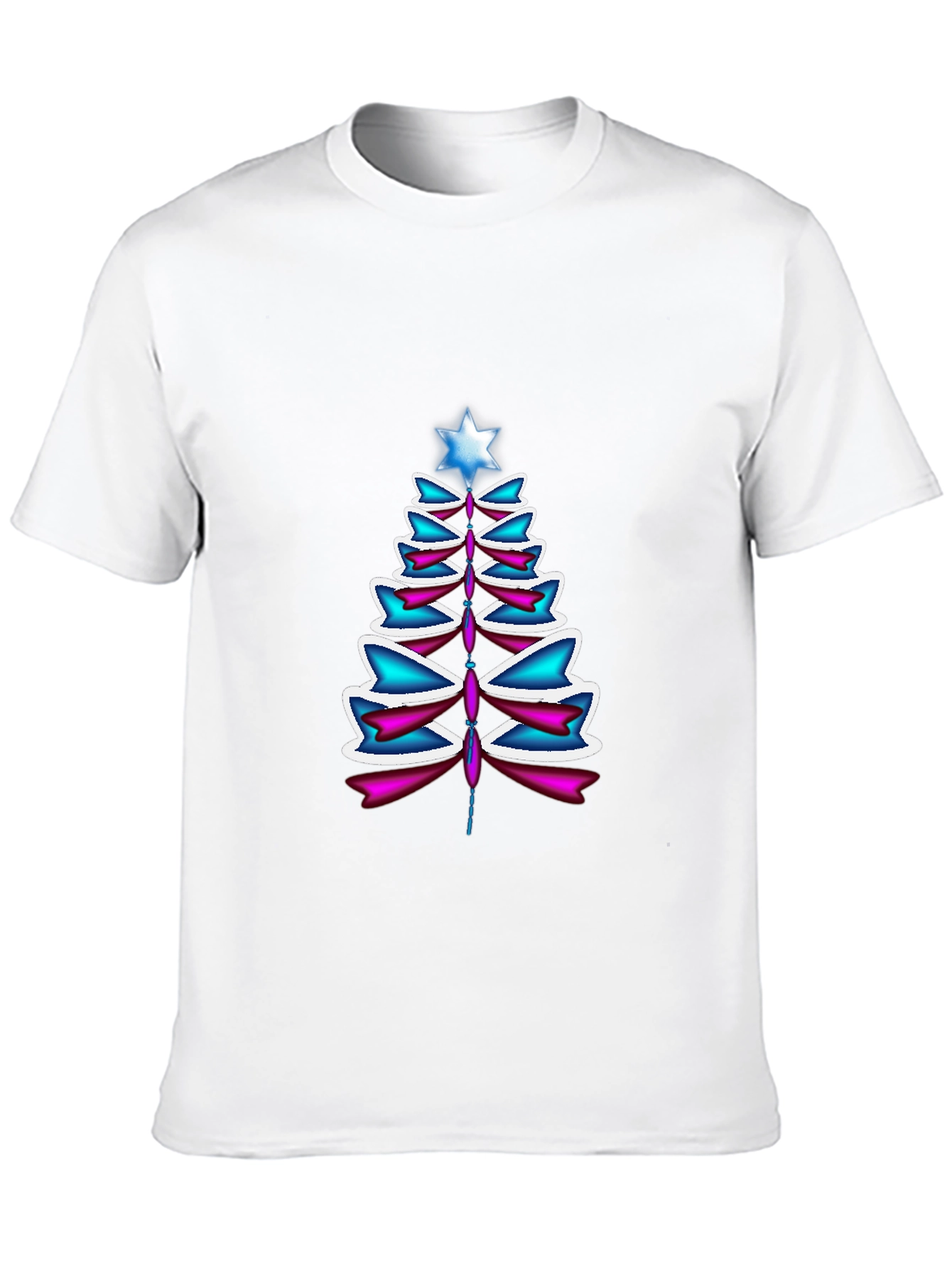 Festive Christmas Tree Graphic Tee