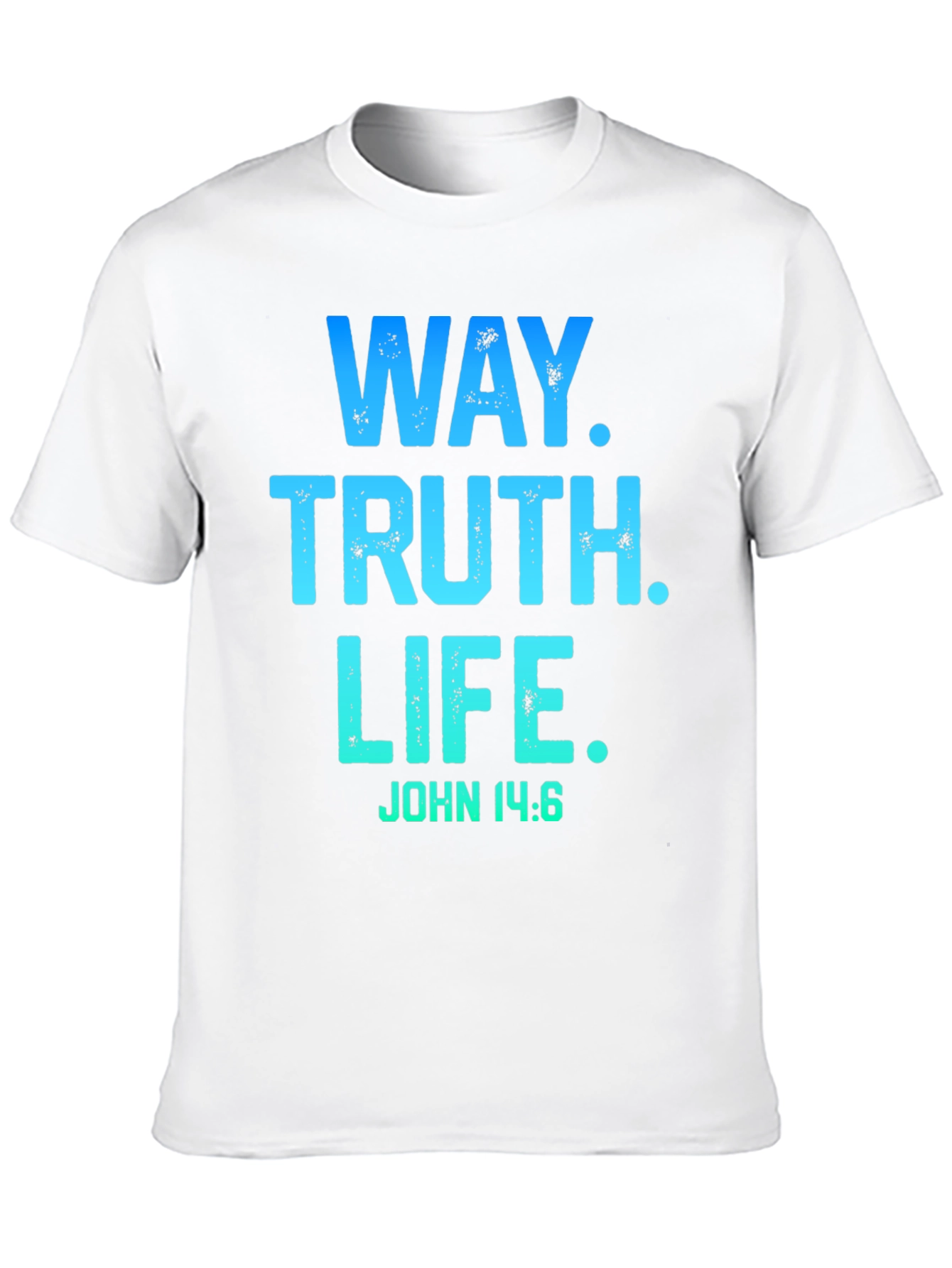 Way Truth Life T-Shirt John 14:6 Christian Tee