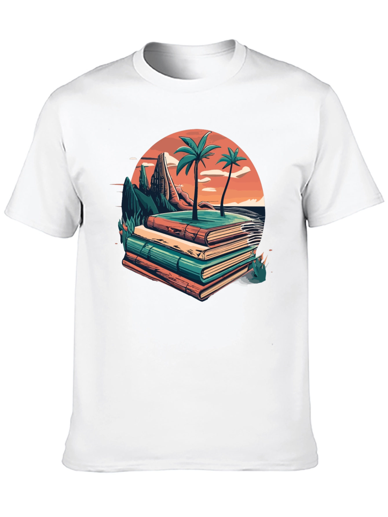 Island Books T-Shirt - Literary Getaway