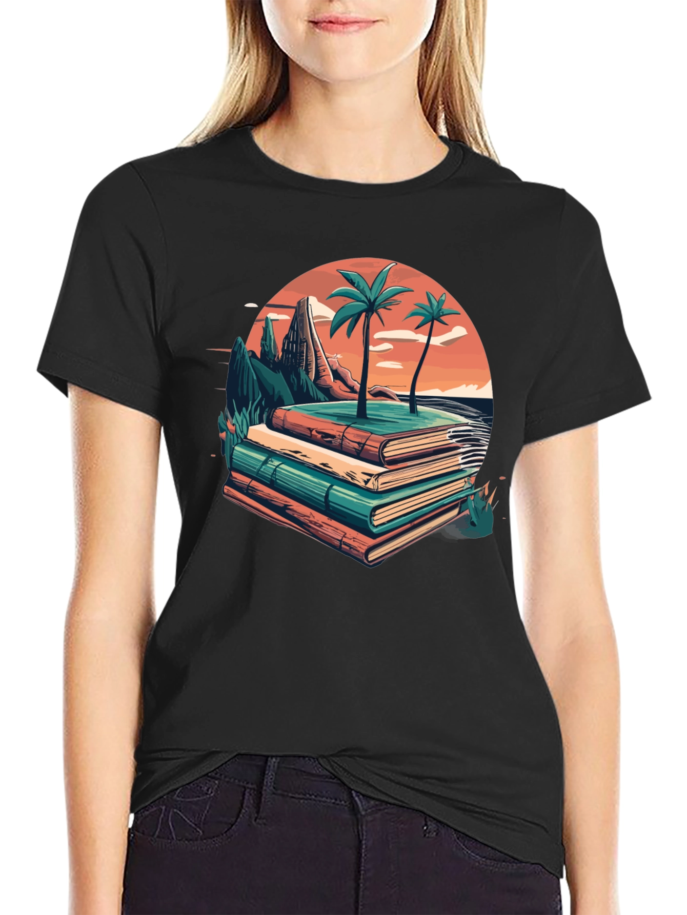 Island Books T-Shirt - Literary Getaway