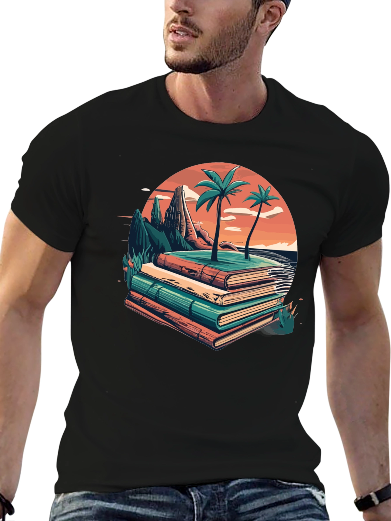 Island Books T-Shirt - Literary Getaway