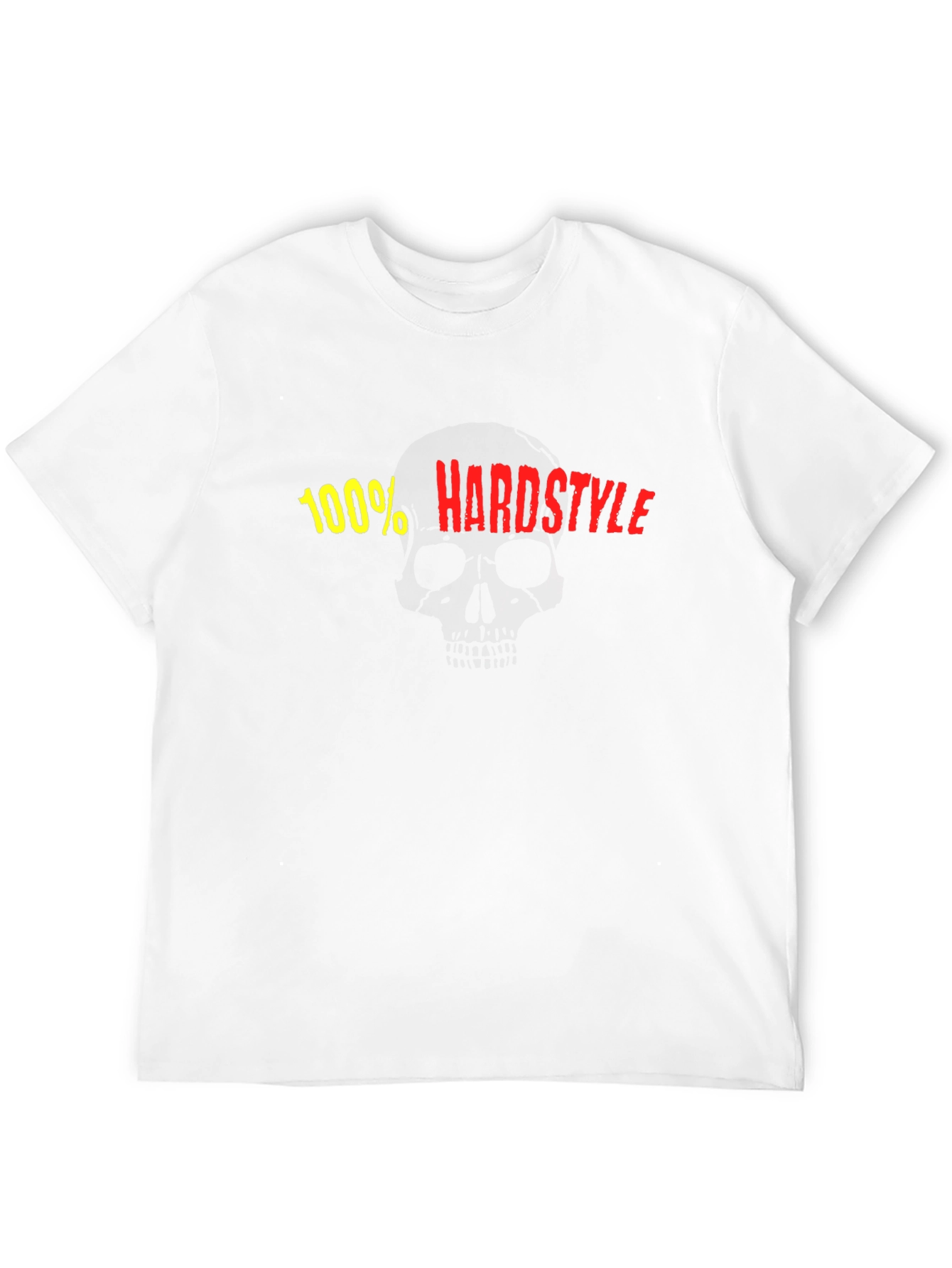 100% Hardstyle Black Graphic Tee - Music Festival Shirt