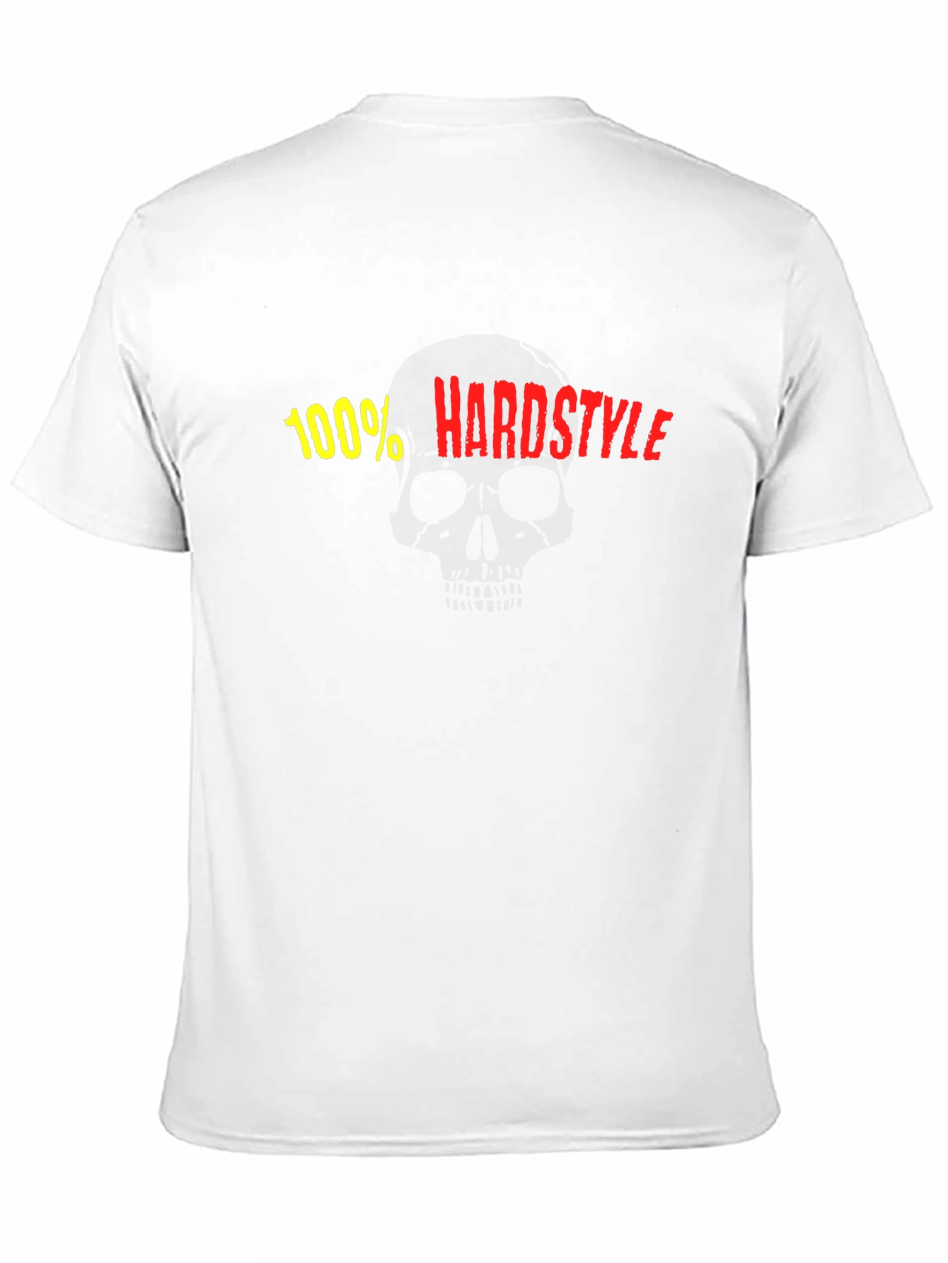 100% Hardstyle Black Graphic Tee - Music Festival Shirt