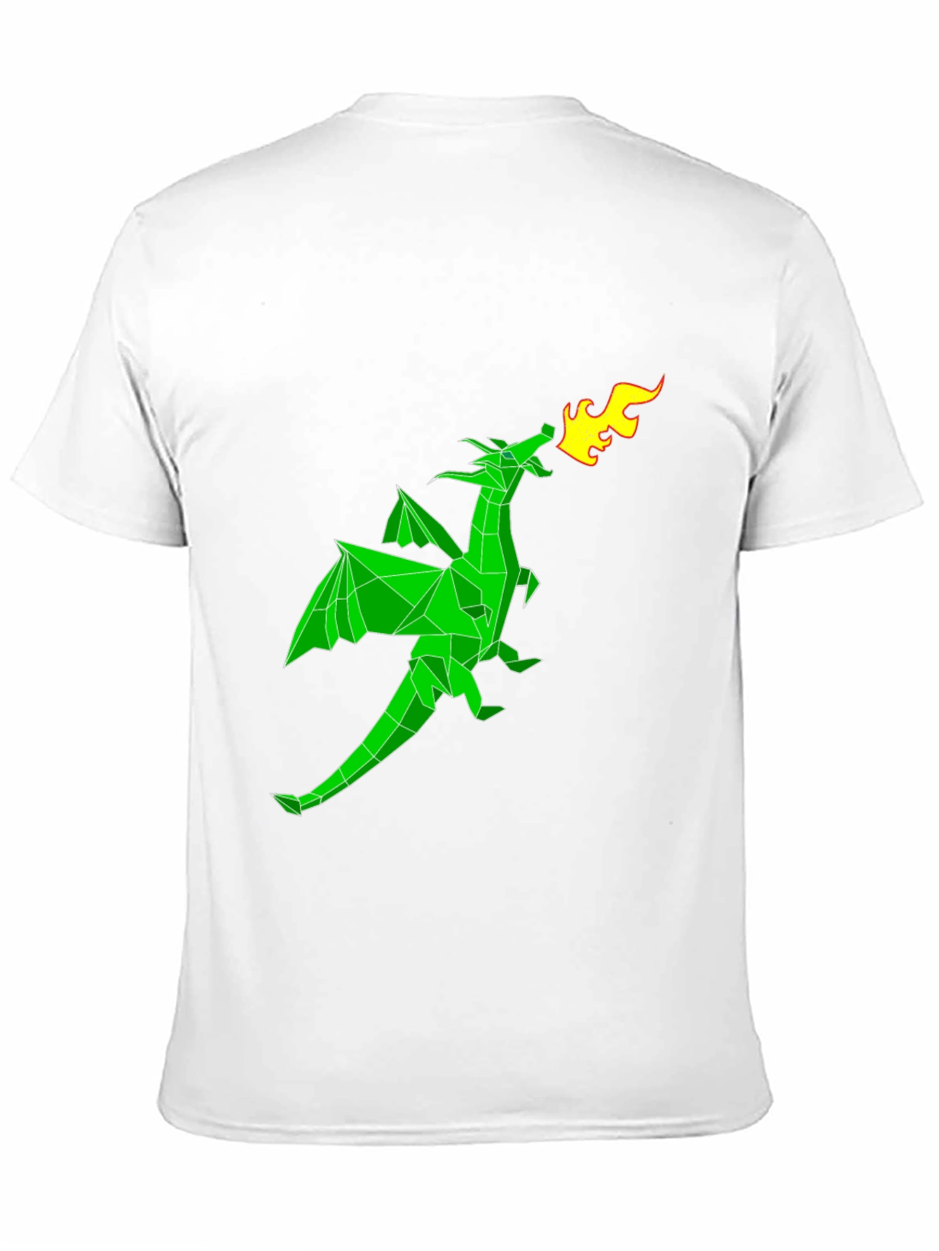 Geometric Dragon Graphic Tee