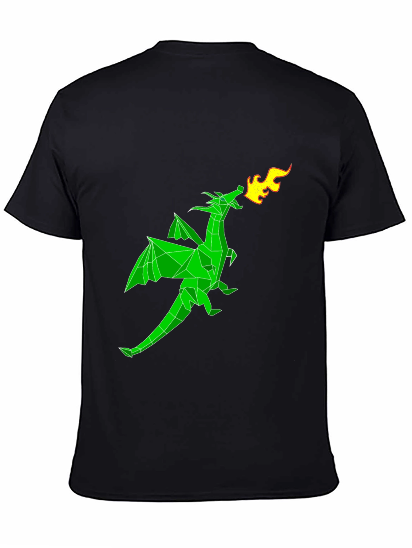 Geometric Dragon Graphic Tee