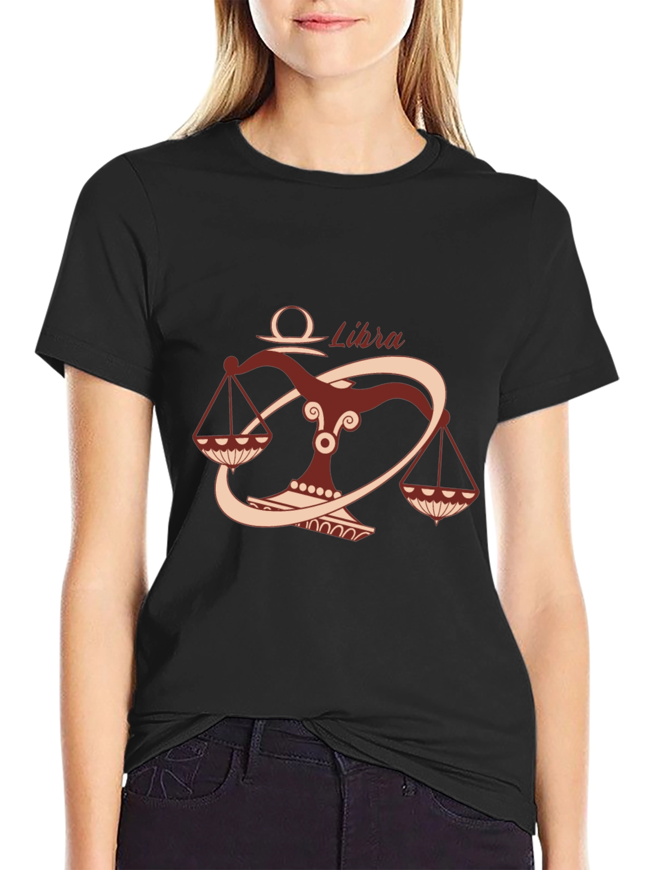 Libra Zodiac Graphic T-Shirt