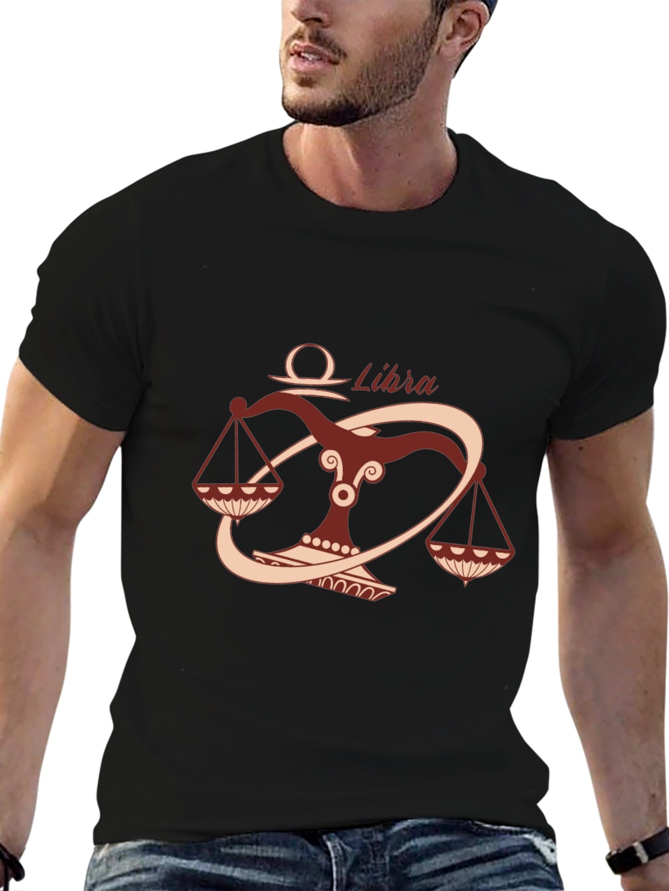 Libra Zodiac Graphic T-Shirt