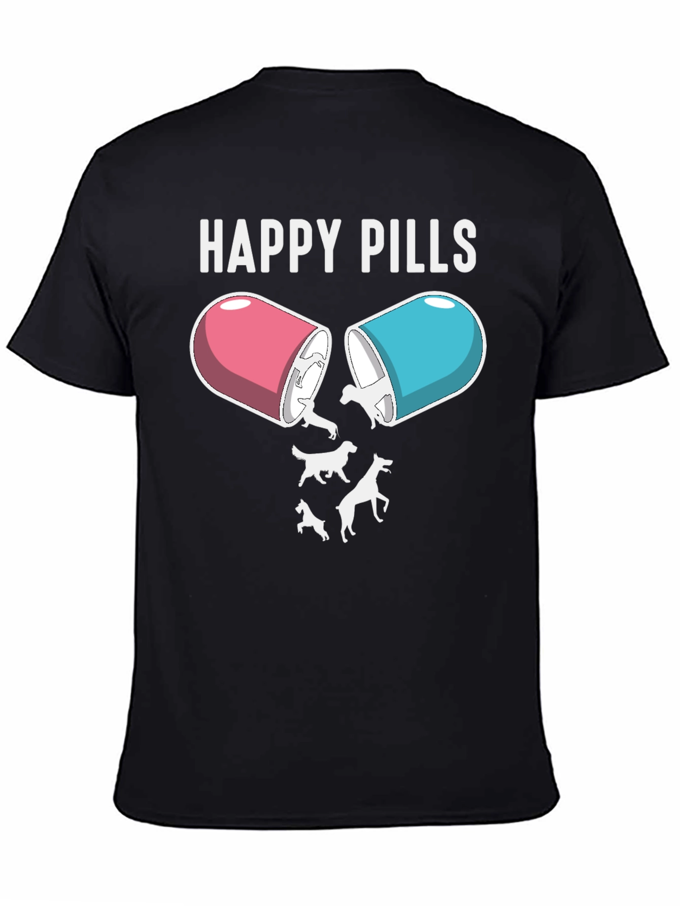 Happy Pills Dog T-Shirt
