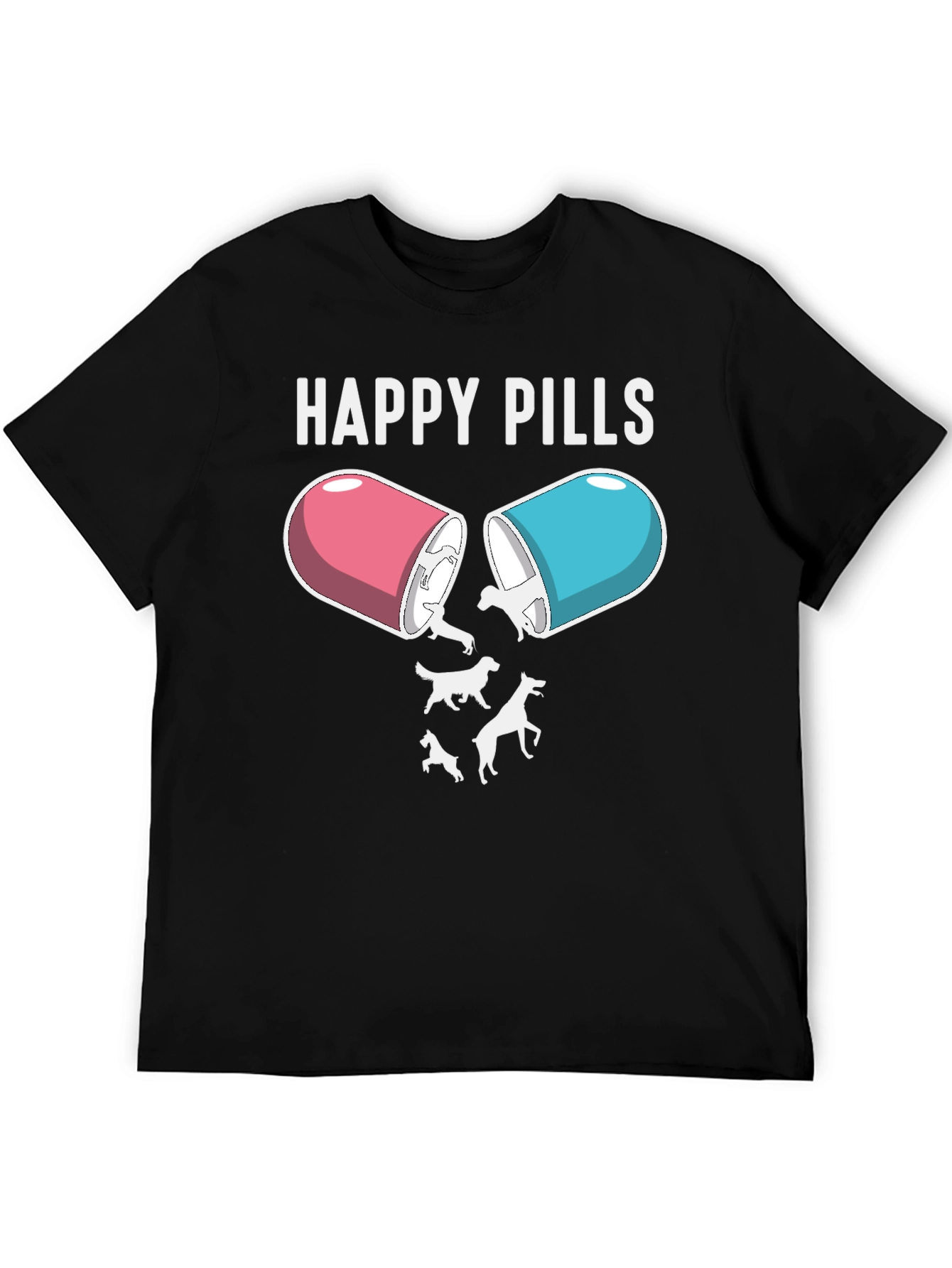 Happy Pills Dog T-Shirt