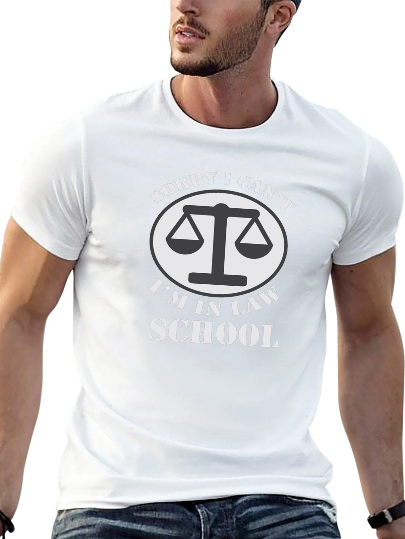 Law School Student T-Shirt - Sorry I Cant!