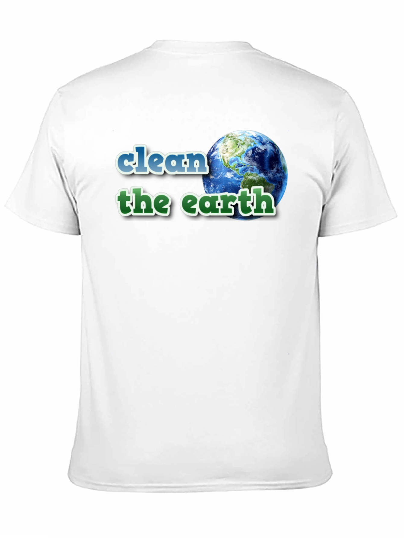 Clean the Earth Graphic T-Shirt