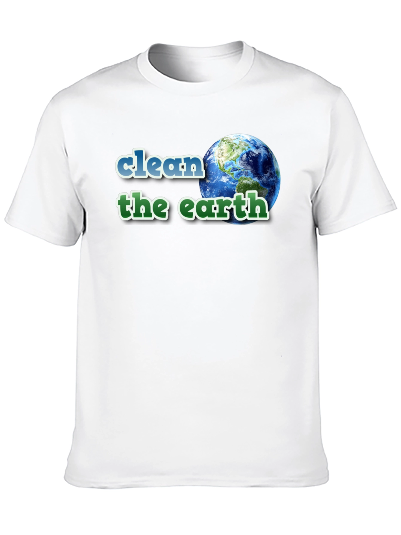 Clean the Earth Graphic T-Shirt