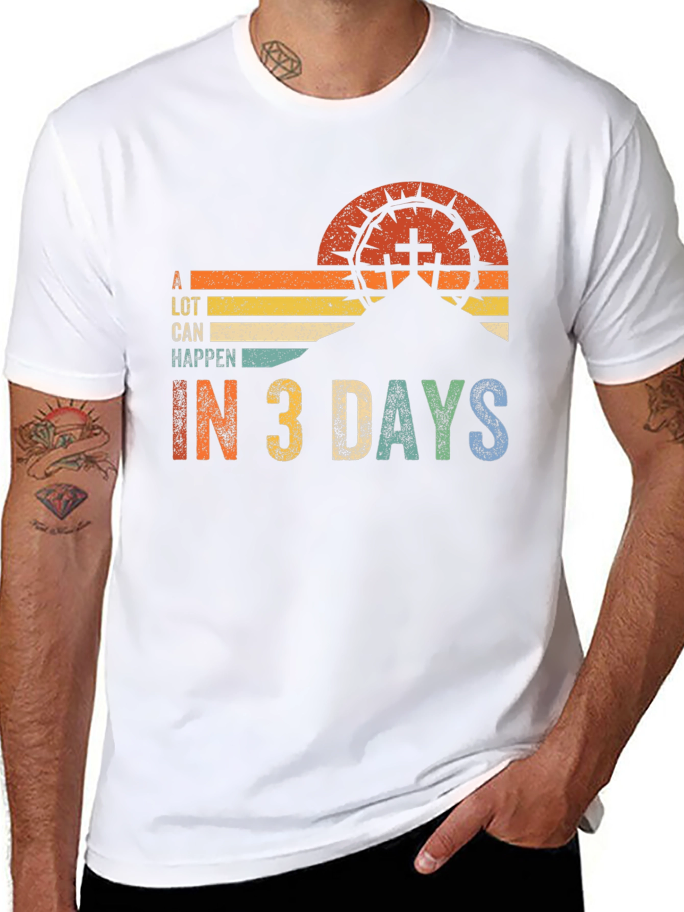 A Lot Can Happen in 3 Days Graphic Tee