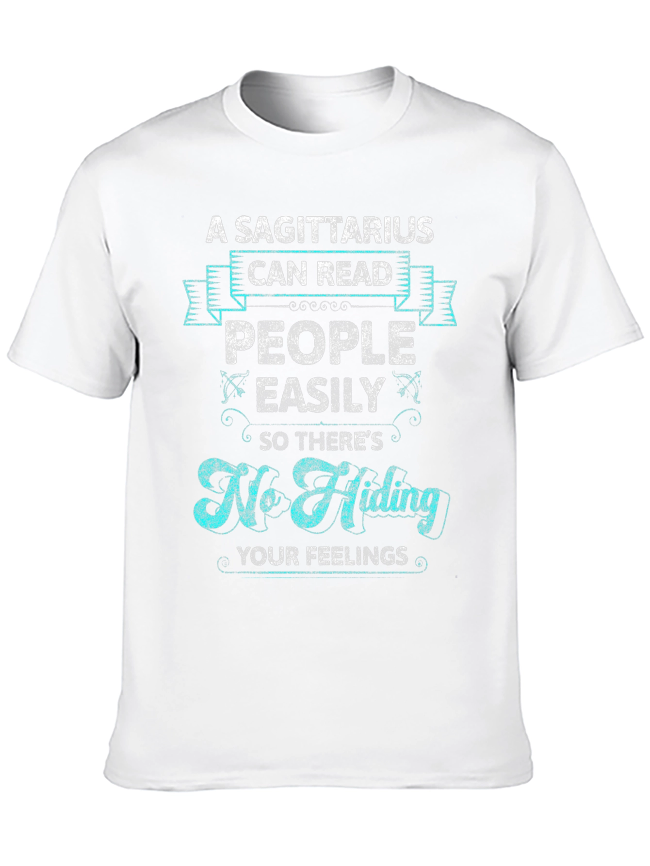 Sagittarius Can Read People Graphic Tee - Zodiac Gift