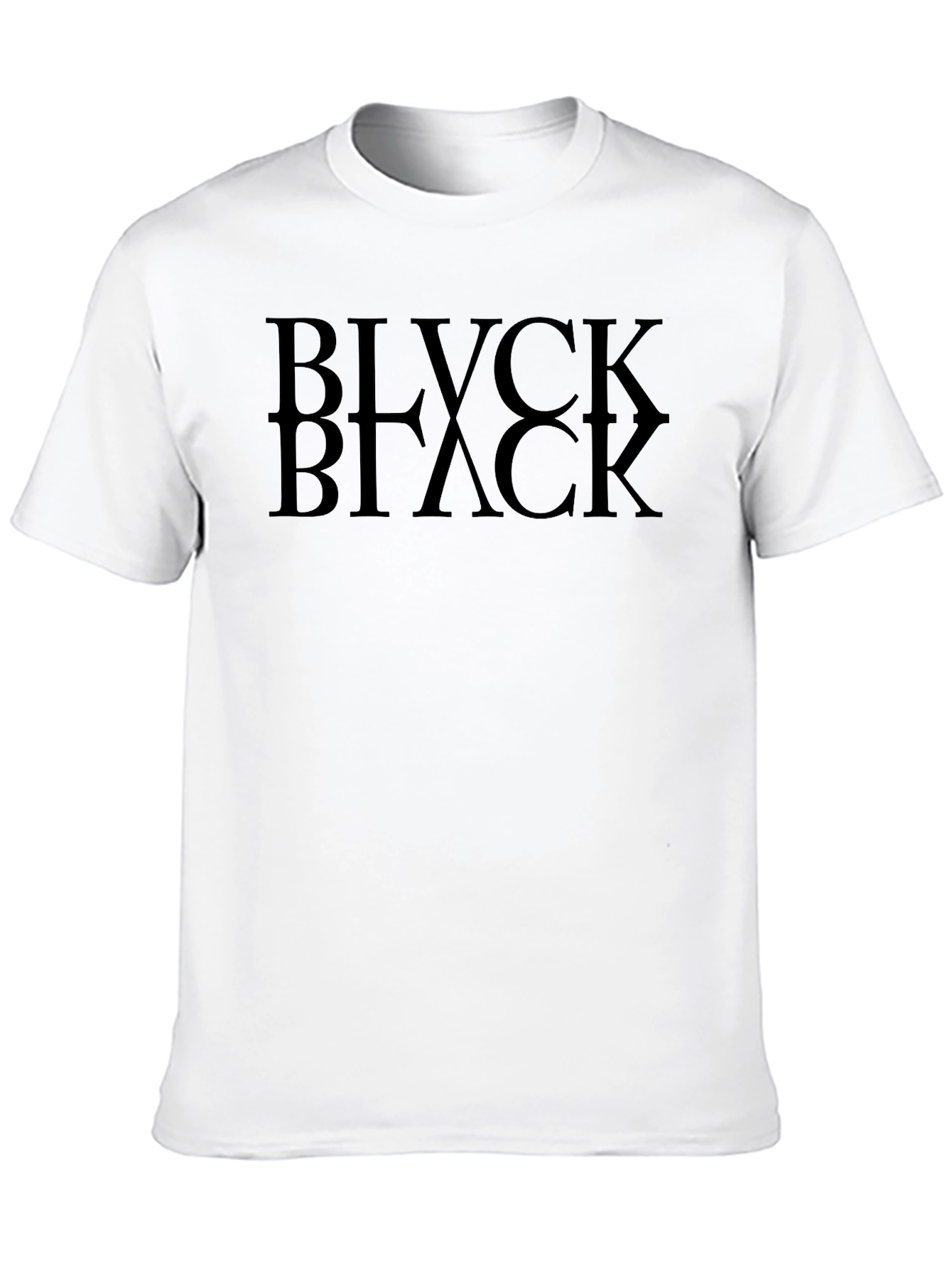 Black BLVCK T-Shirt - Modern Graphic Tee