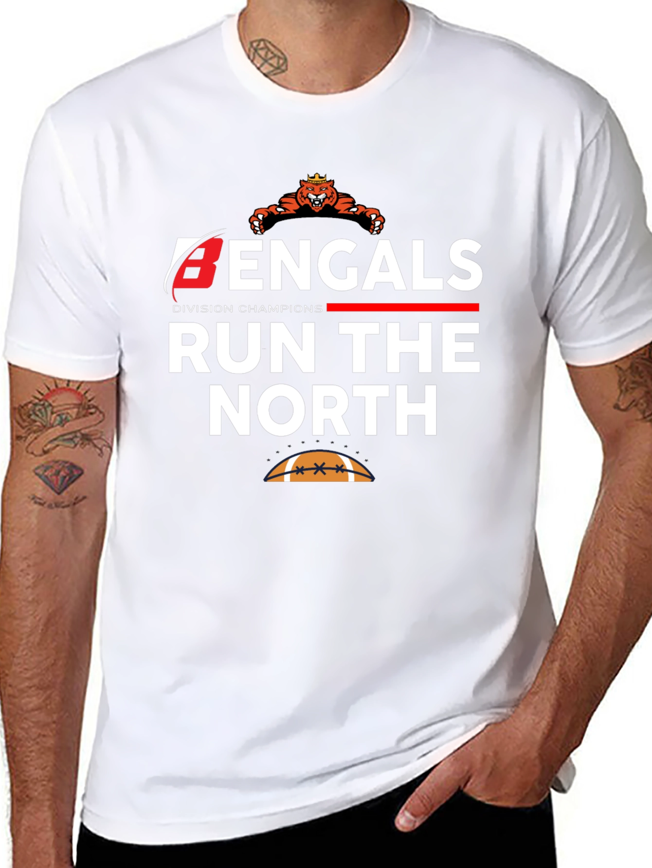Bengals Run the North Graphic T-Shirt