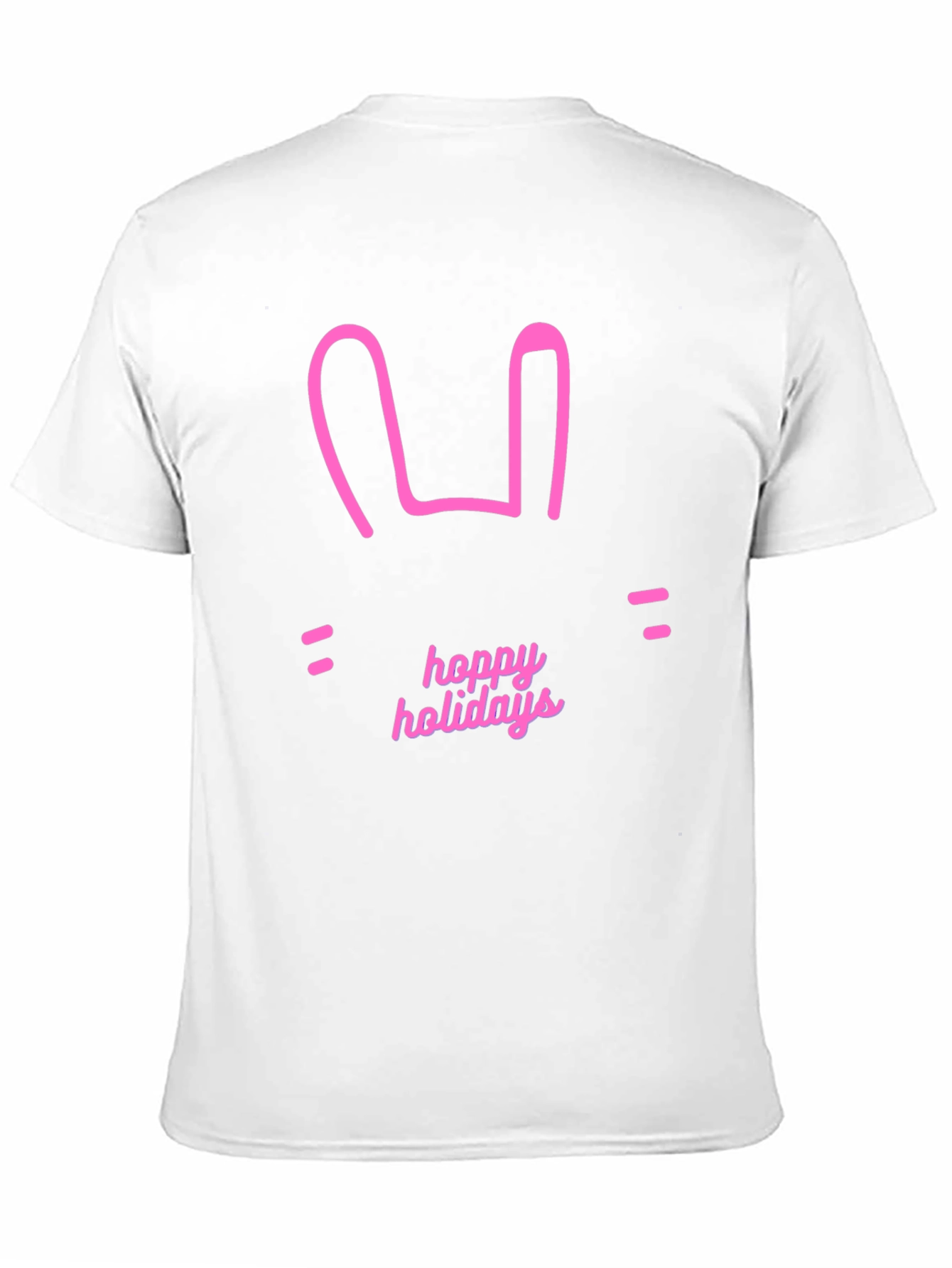 Hoppy Holidays Easter Bunny Graphic T-Shirt