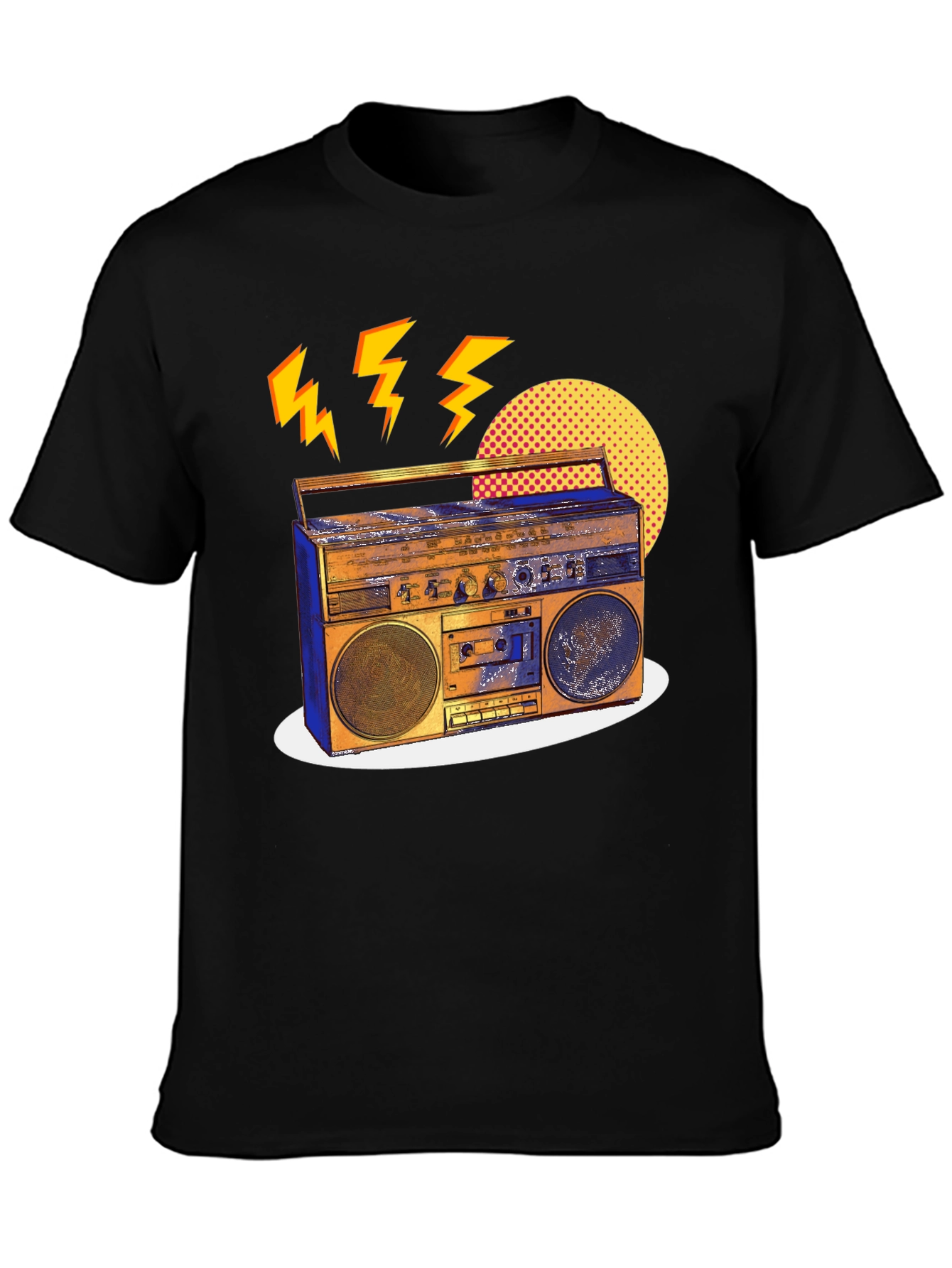 Retro Boombox Graphic Tee