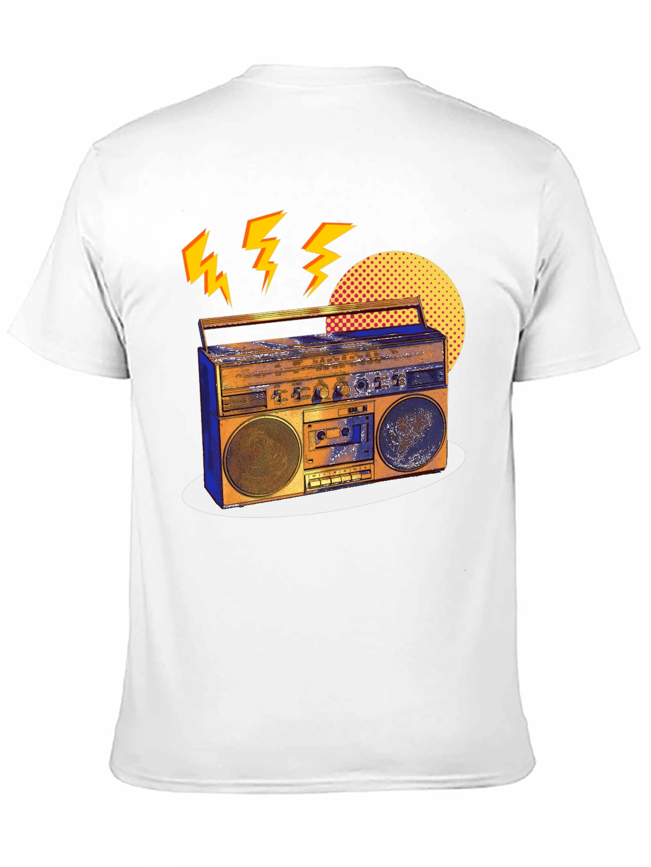 Retro Boombox Graphic Tee