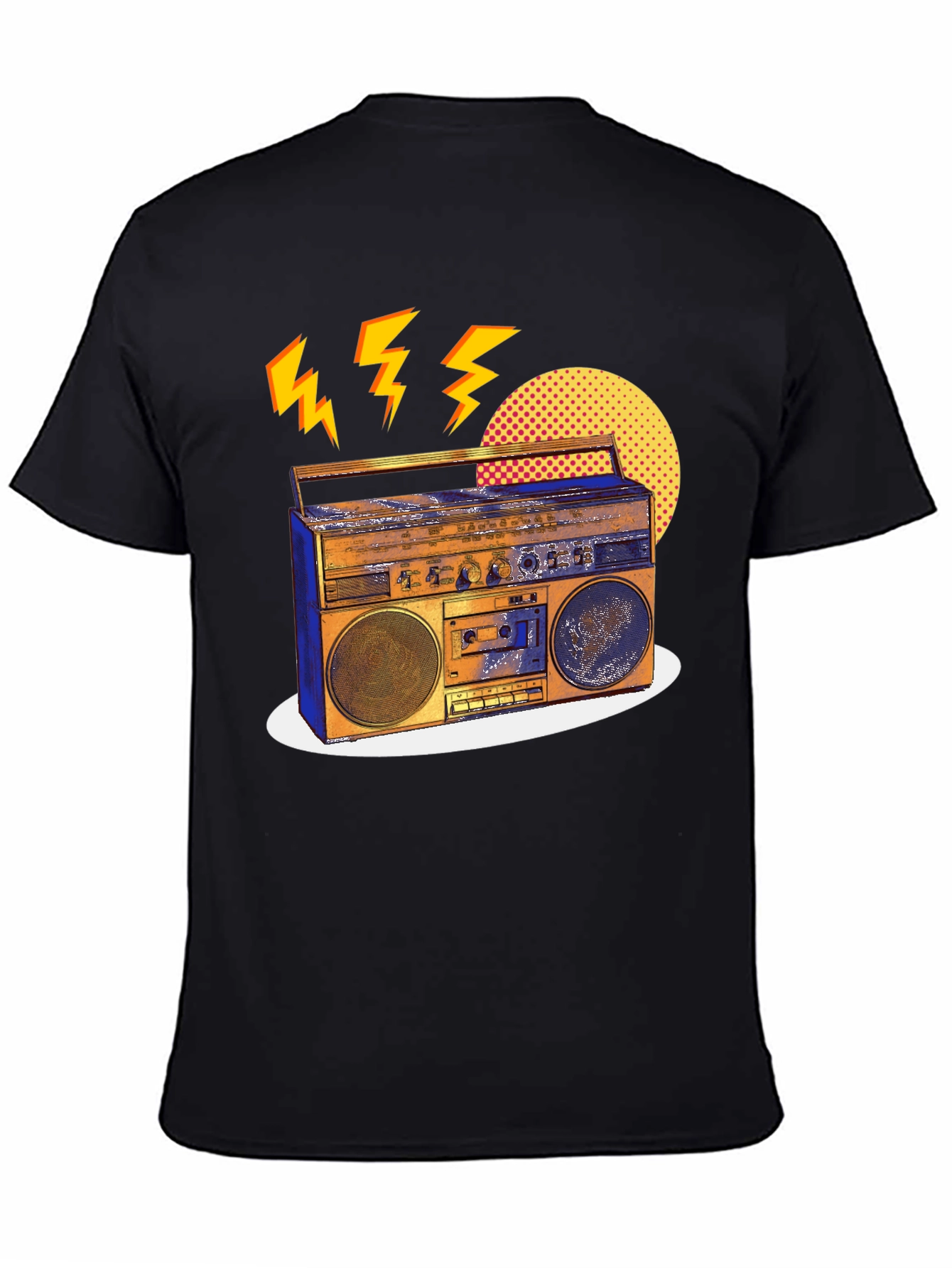 Retro Boombox Graphic Tee