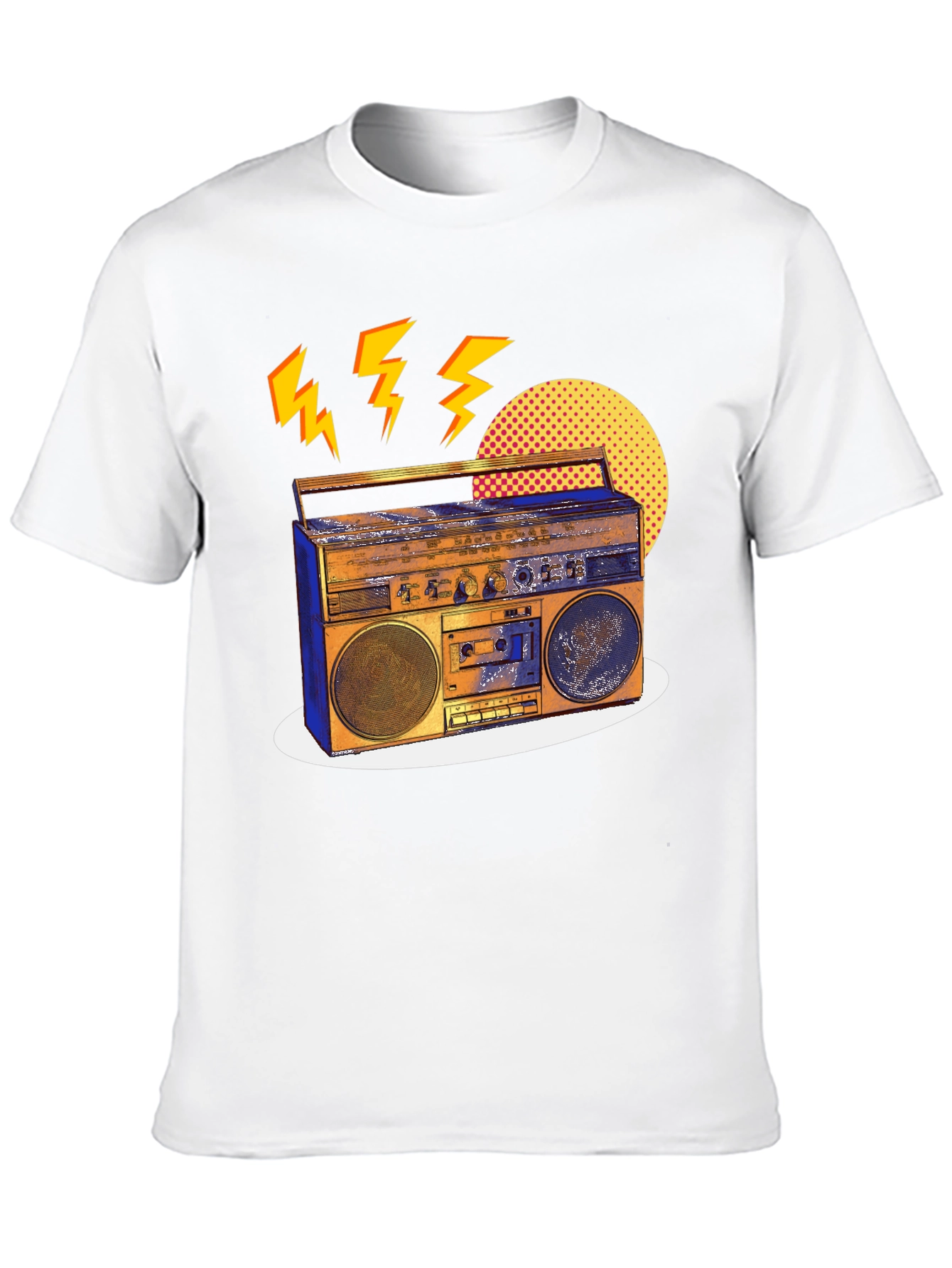 Retro Boombox Graphic Tee