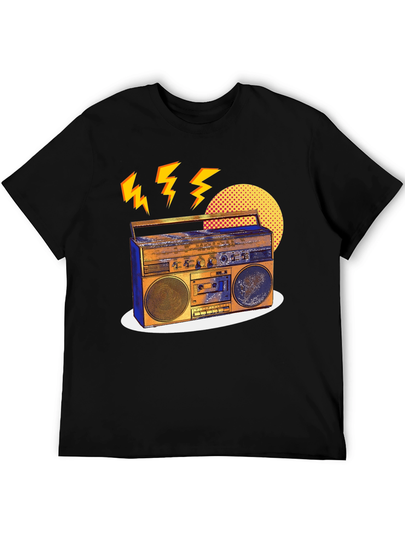 Retro Boombox Graphic Tee