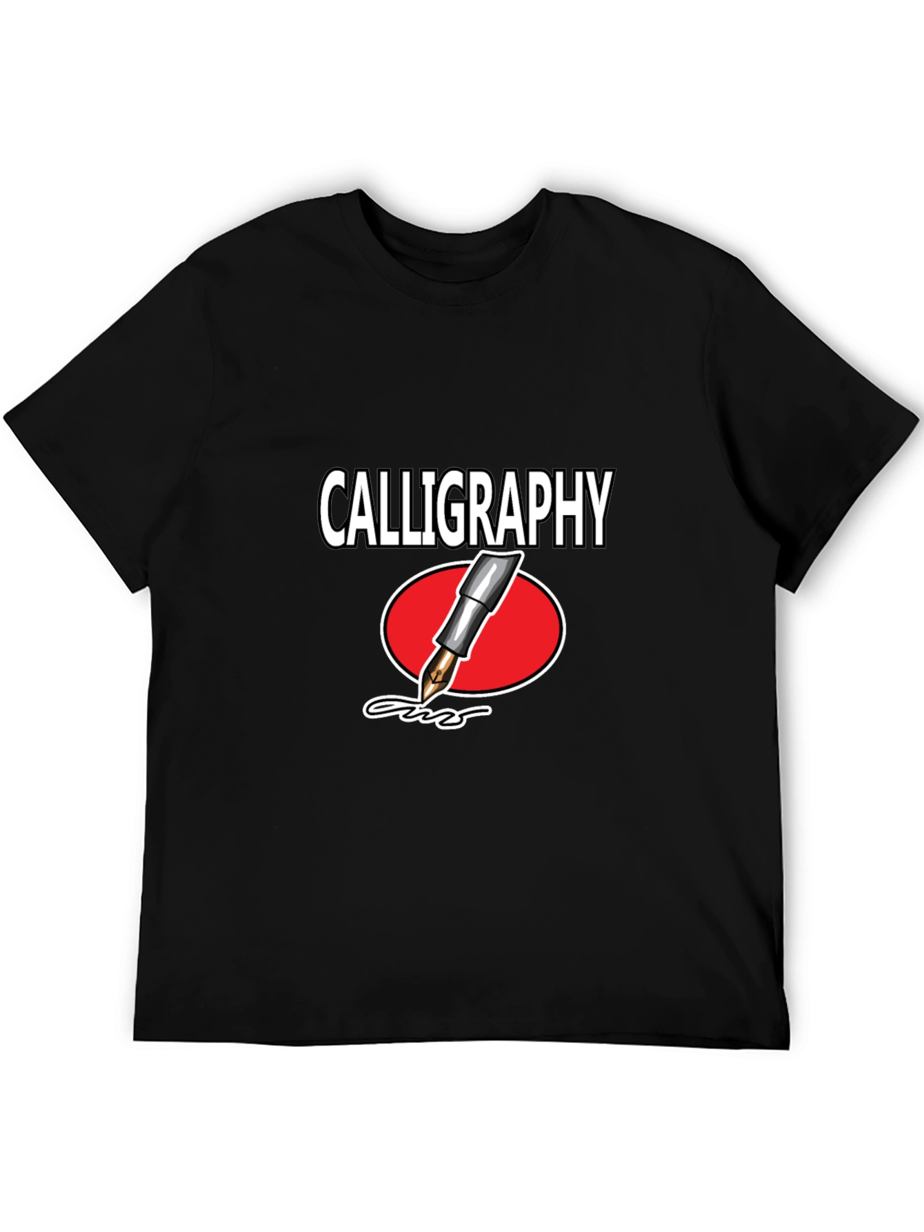 Calligraphy T-Shirt: Artistic Writer Tee
