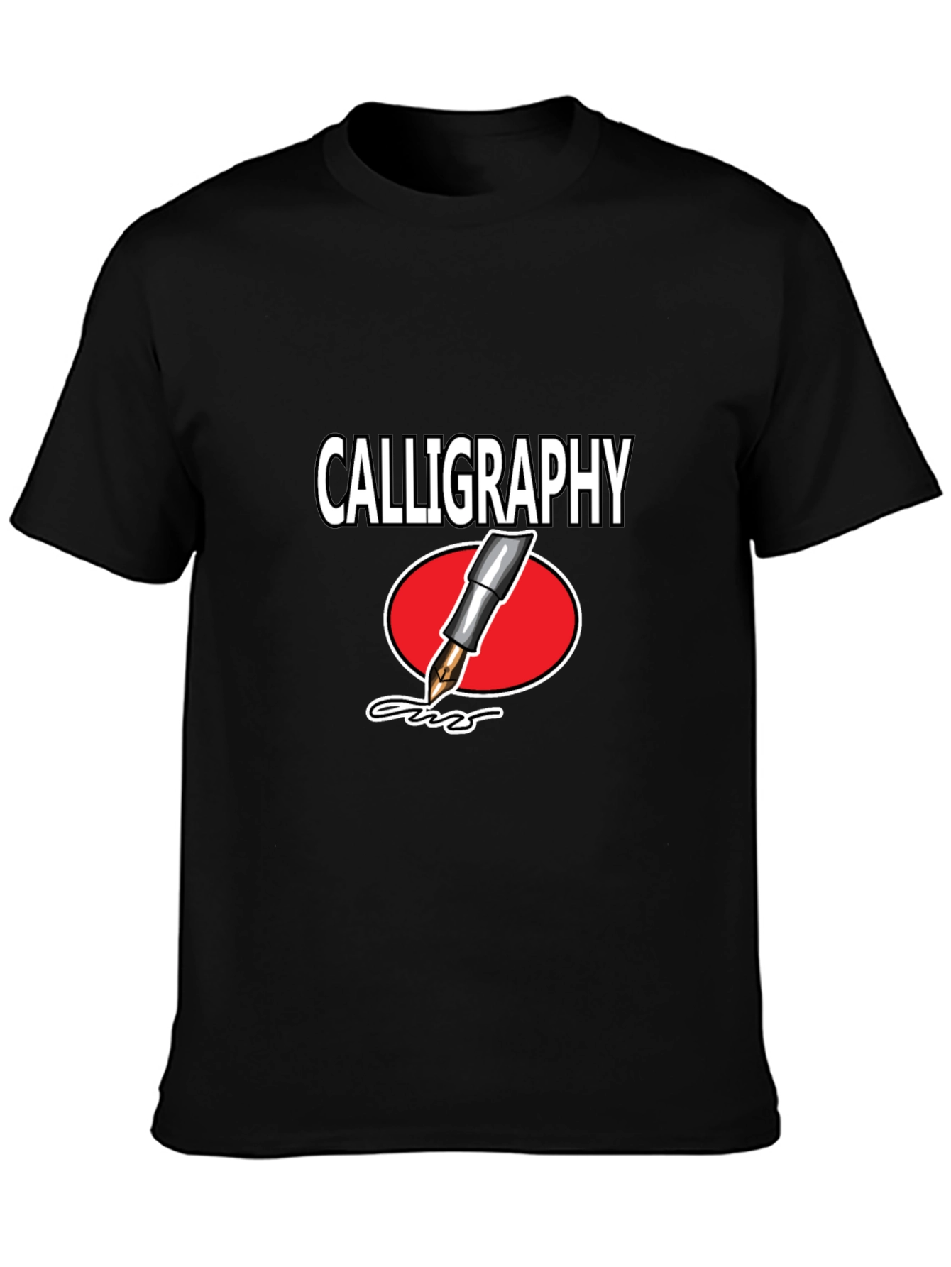 Calligraphy T-Shirt: Artistic Writer Tee