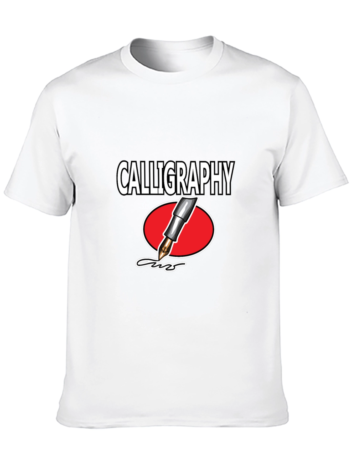 Calligraphy T-Shirt: Artistic Writer Tee