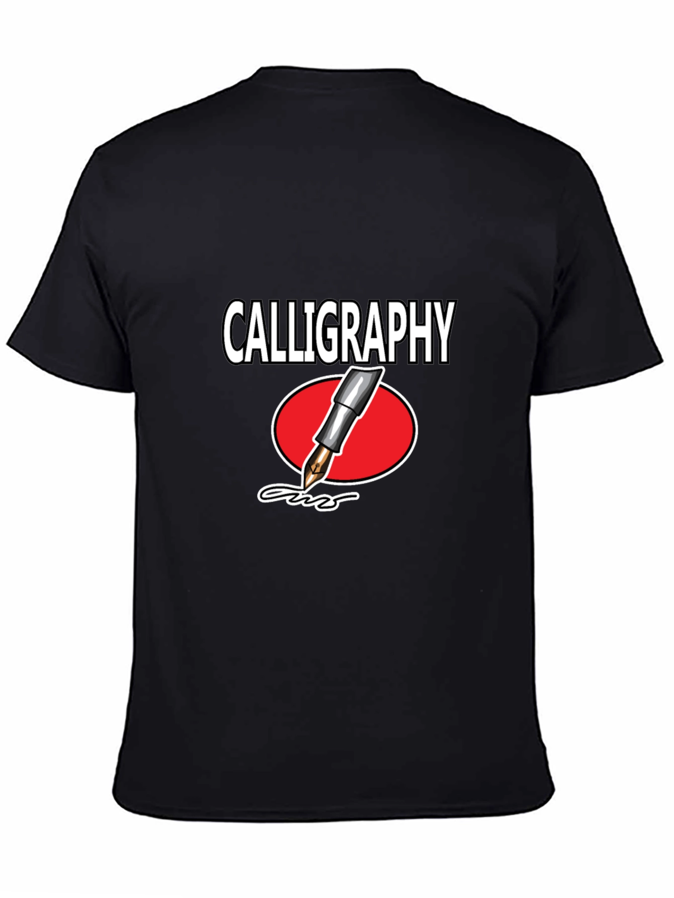 Calligraphy T-Shirt: Artistic Writer Tee