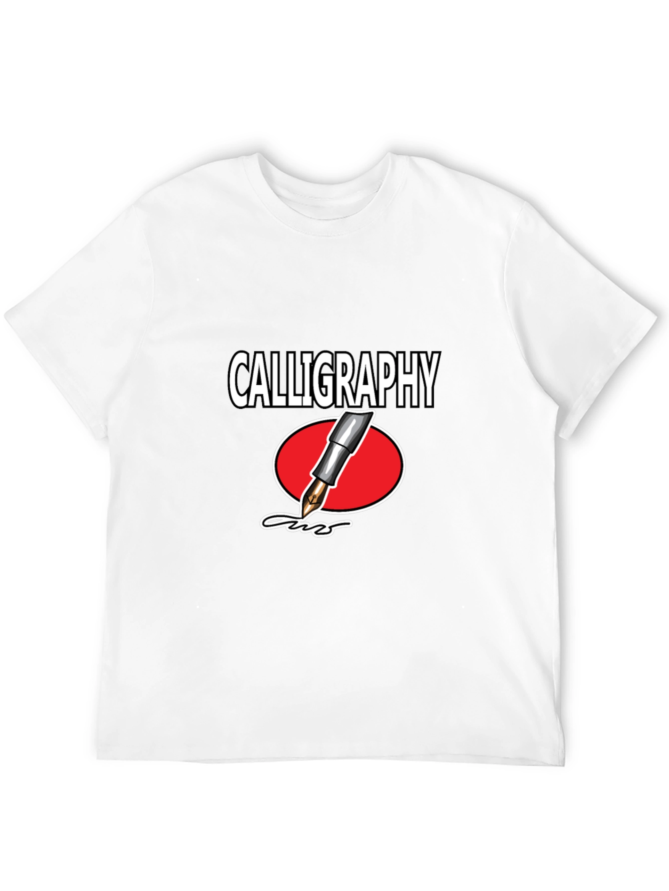 Calligraphy T-Shirt: Artistic Writer Tee