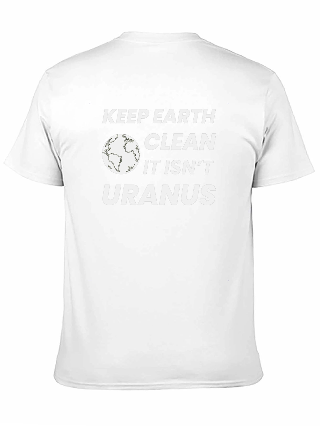 Keep Earth Clean T-Shirt - Environmental Awareness