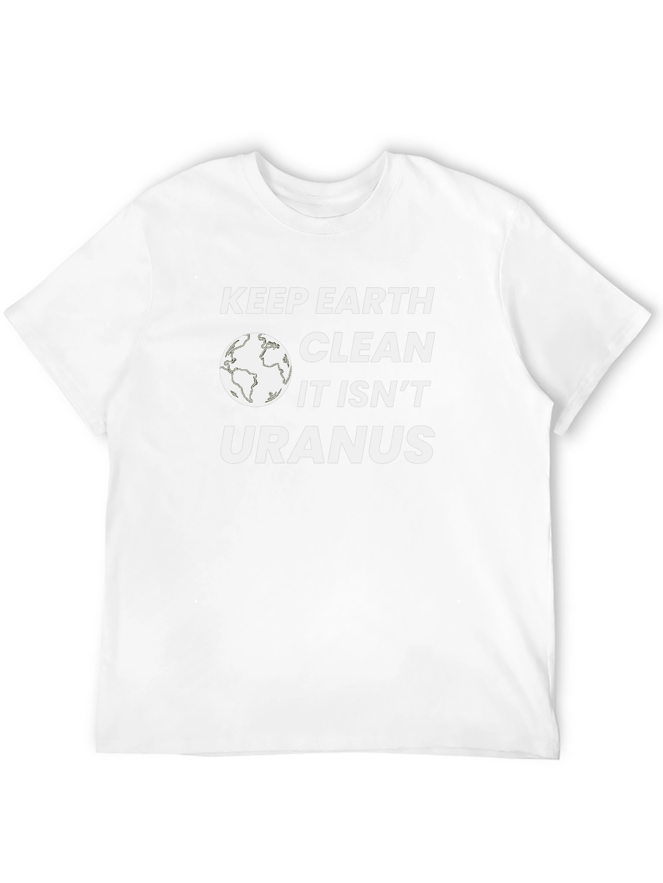 Keep Earth Clean T-Shirt - Environmental Awareness