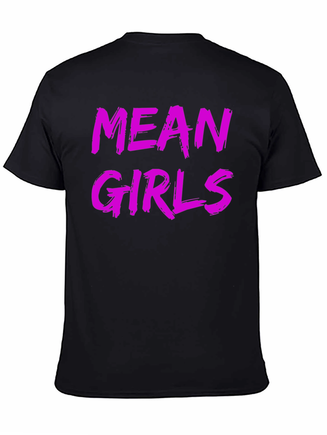Mean Girls Graphic Tee - Black Cotton T-Shirt