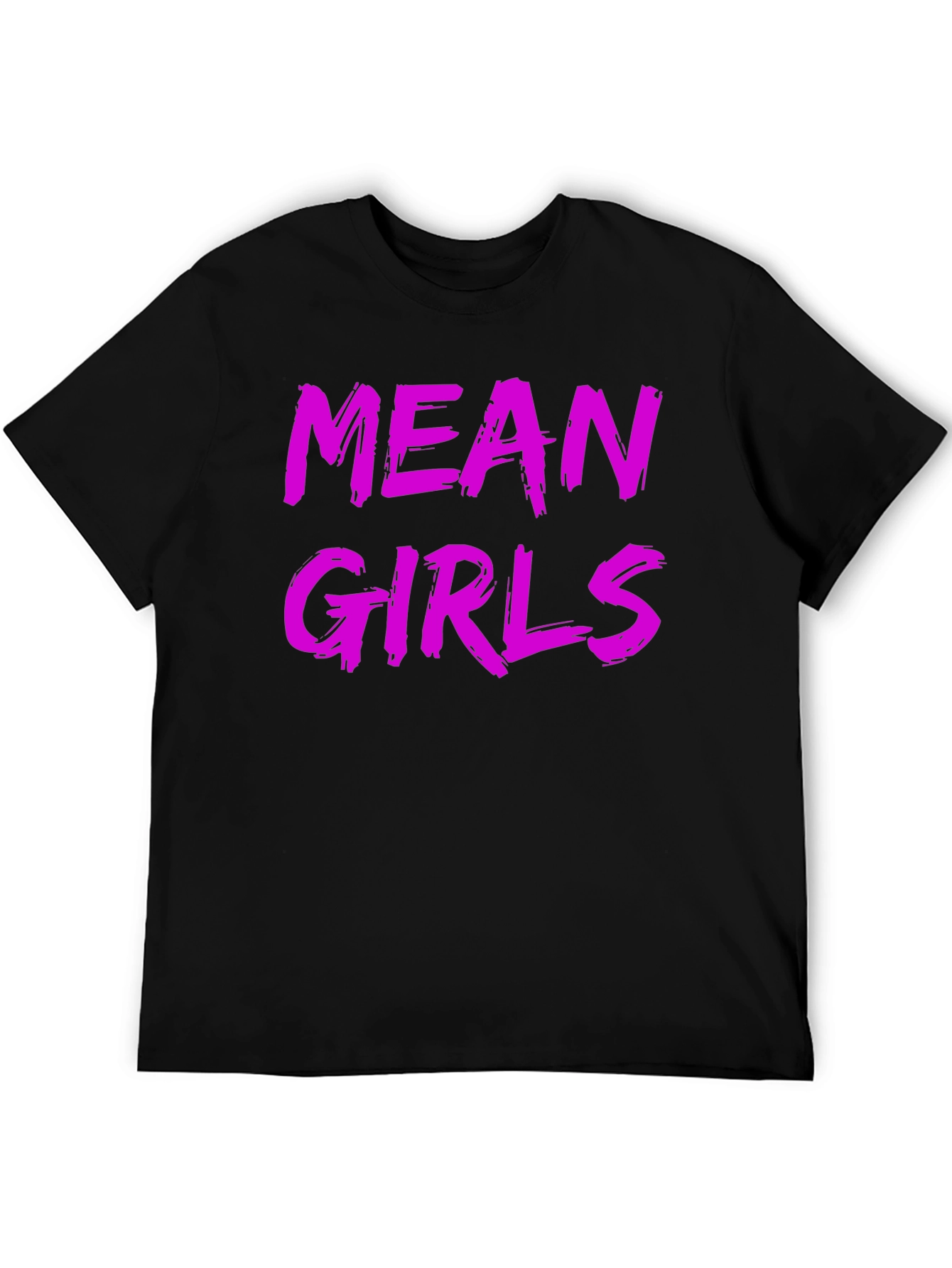 Mean Girls Graphic Tee - Black Cotton T-Shirt