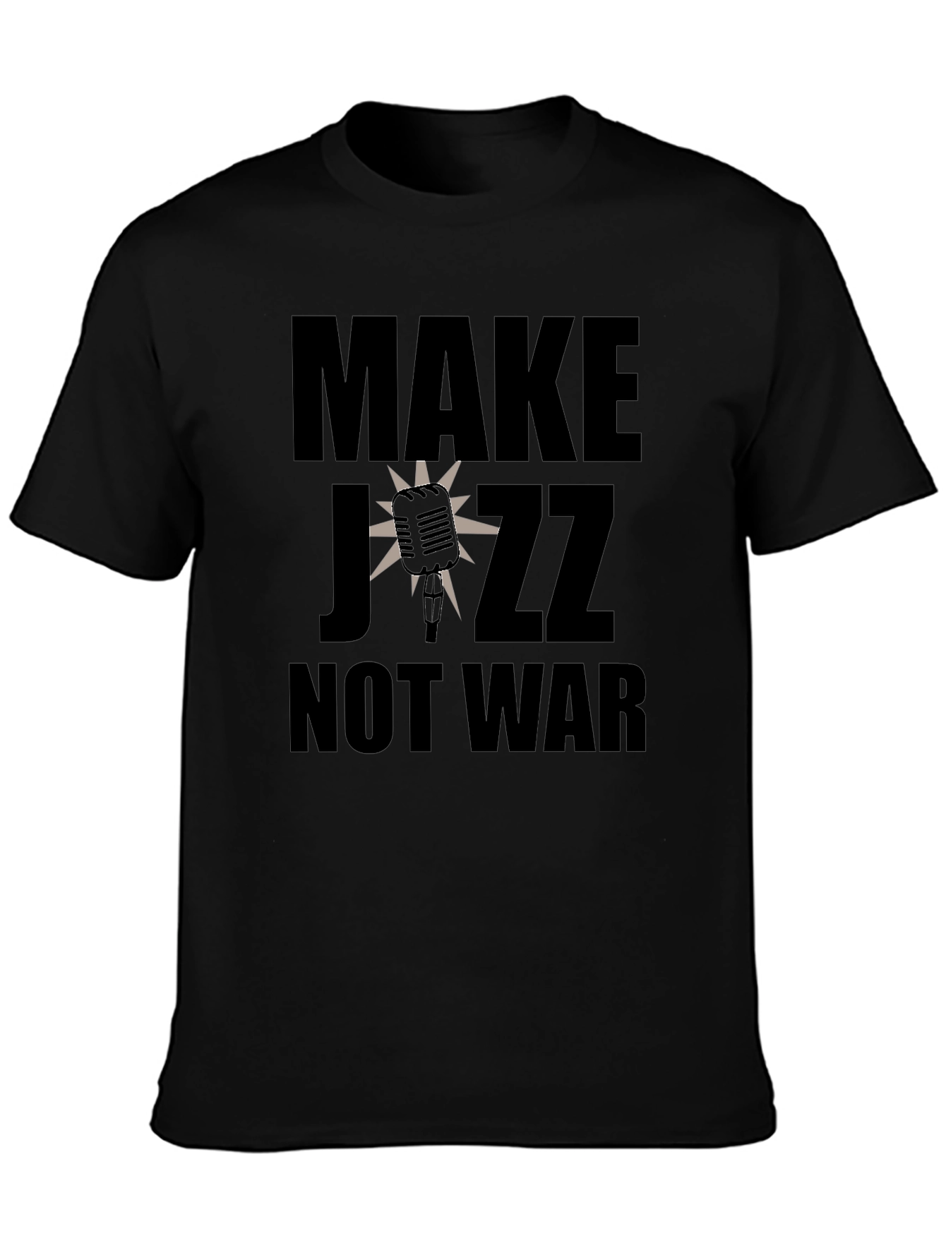 Make Jazz Not War Graphic Tee