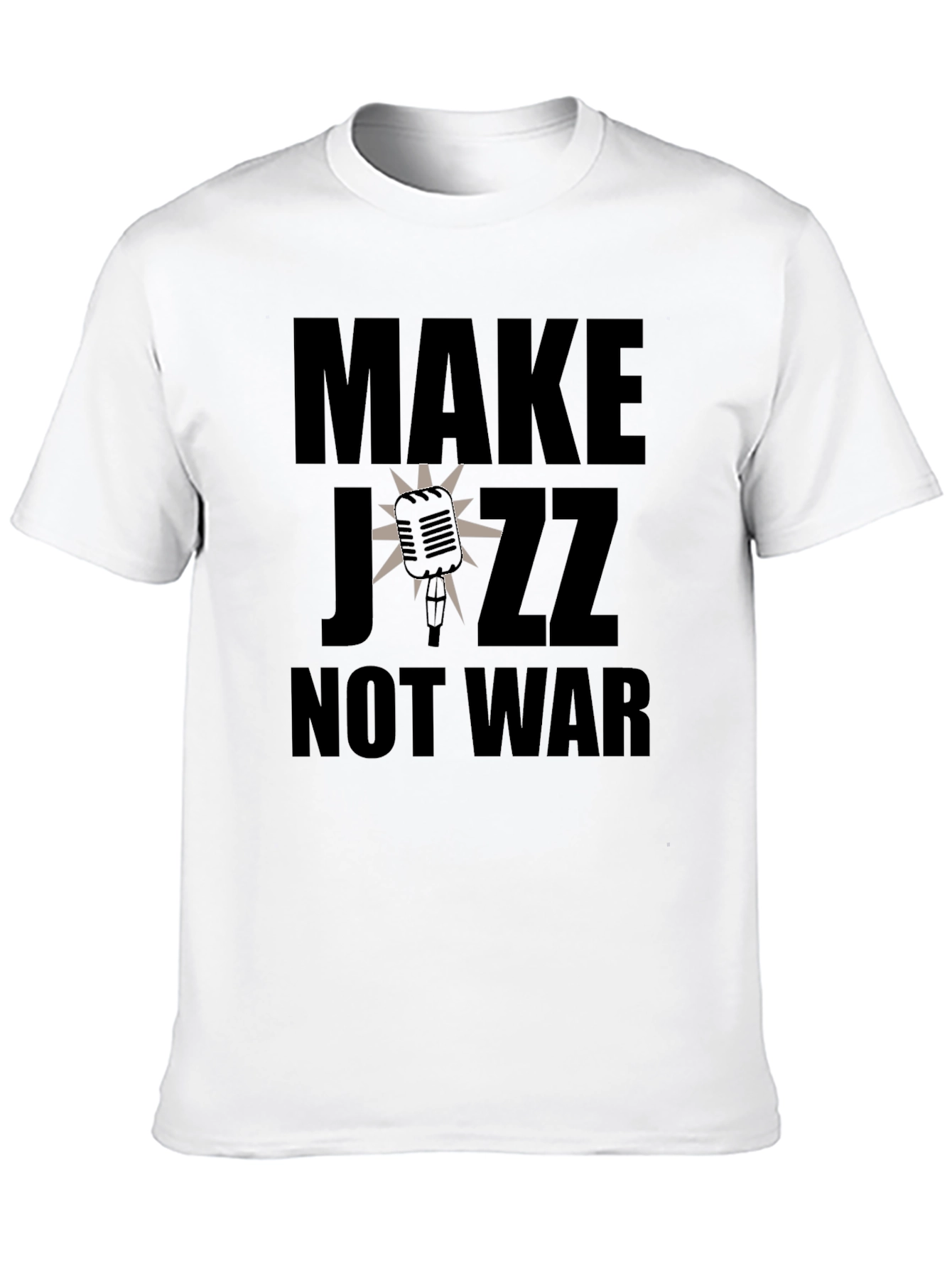 Make Jazz Not War Graphic Tee
